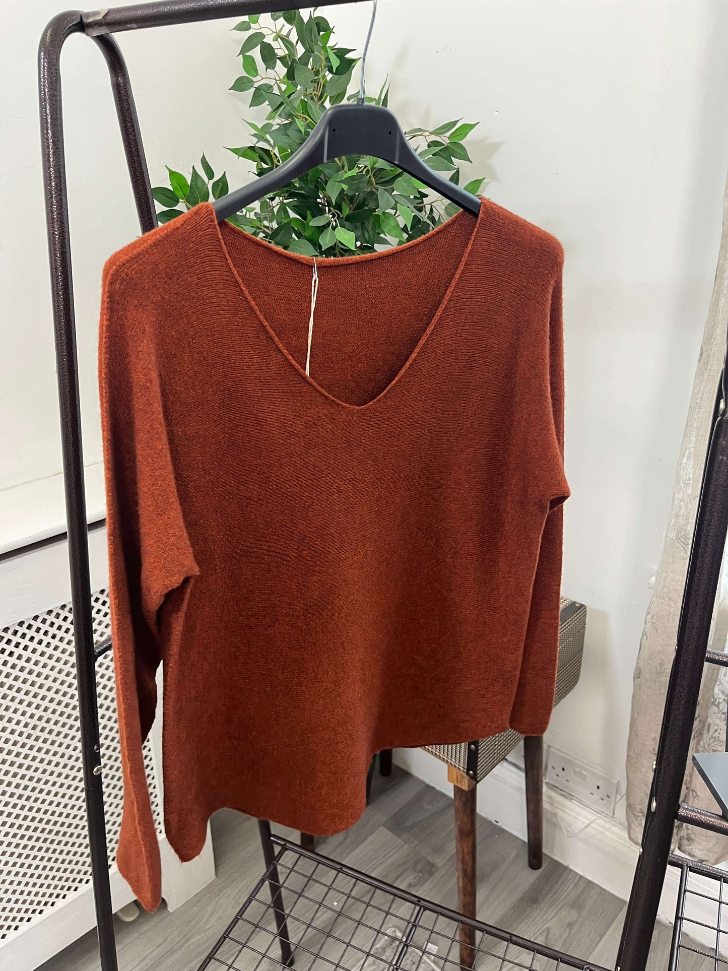 Pippa Classic V Neck Super Soft Knit Jumper
