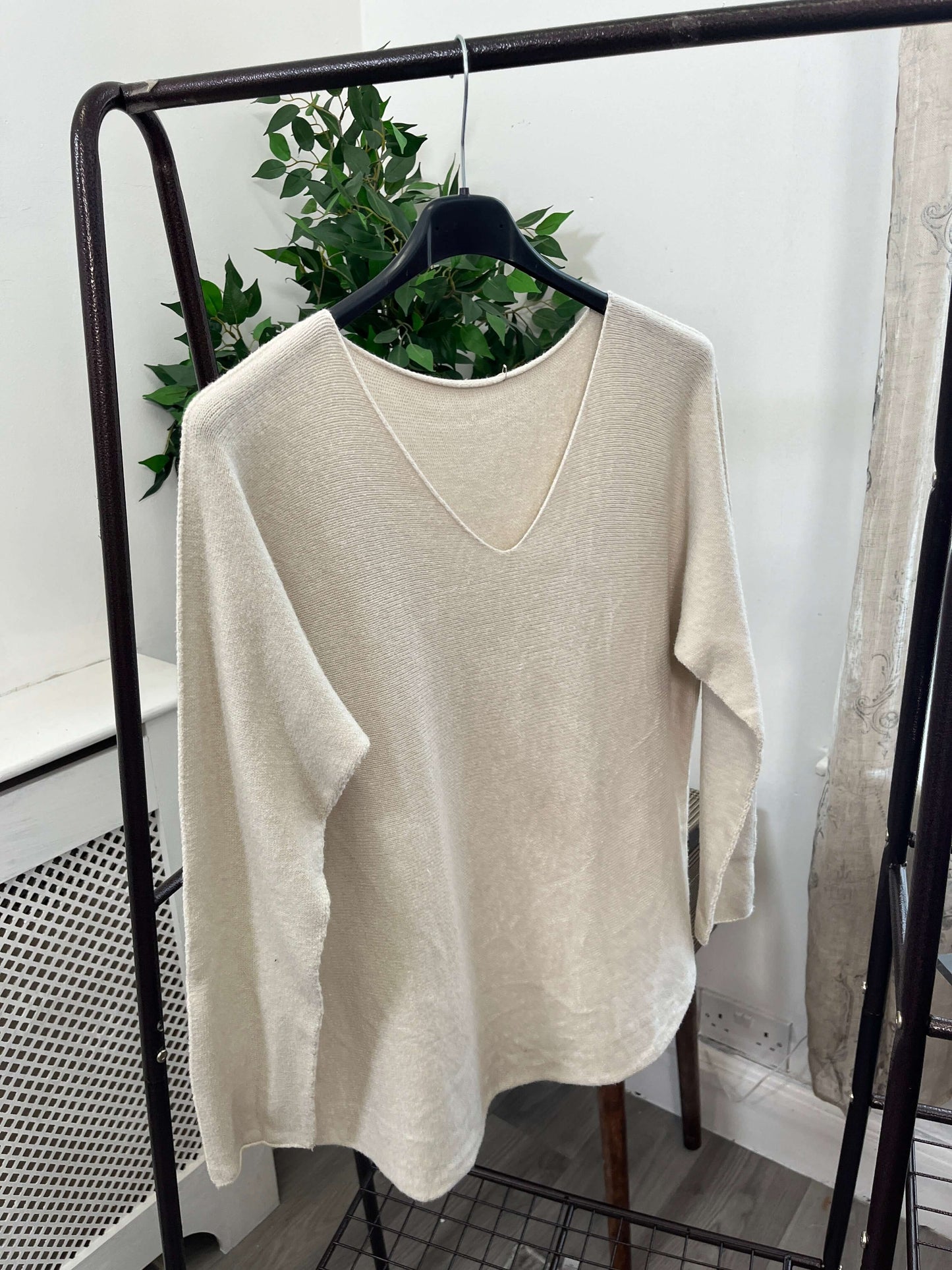 Pippa Classic V Neck Super Soft Knit Jumper
