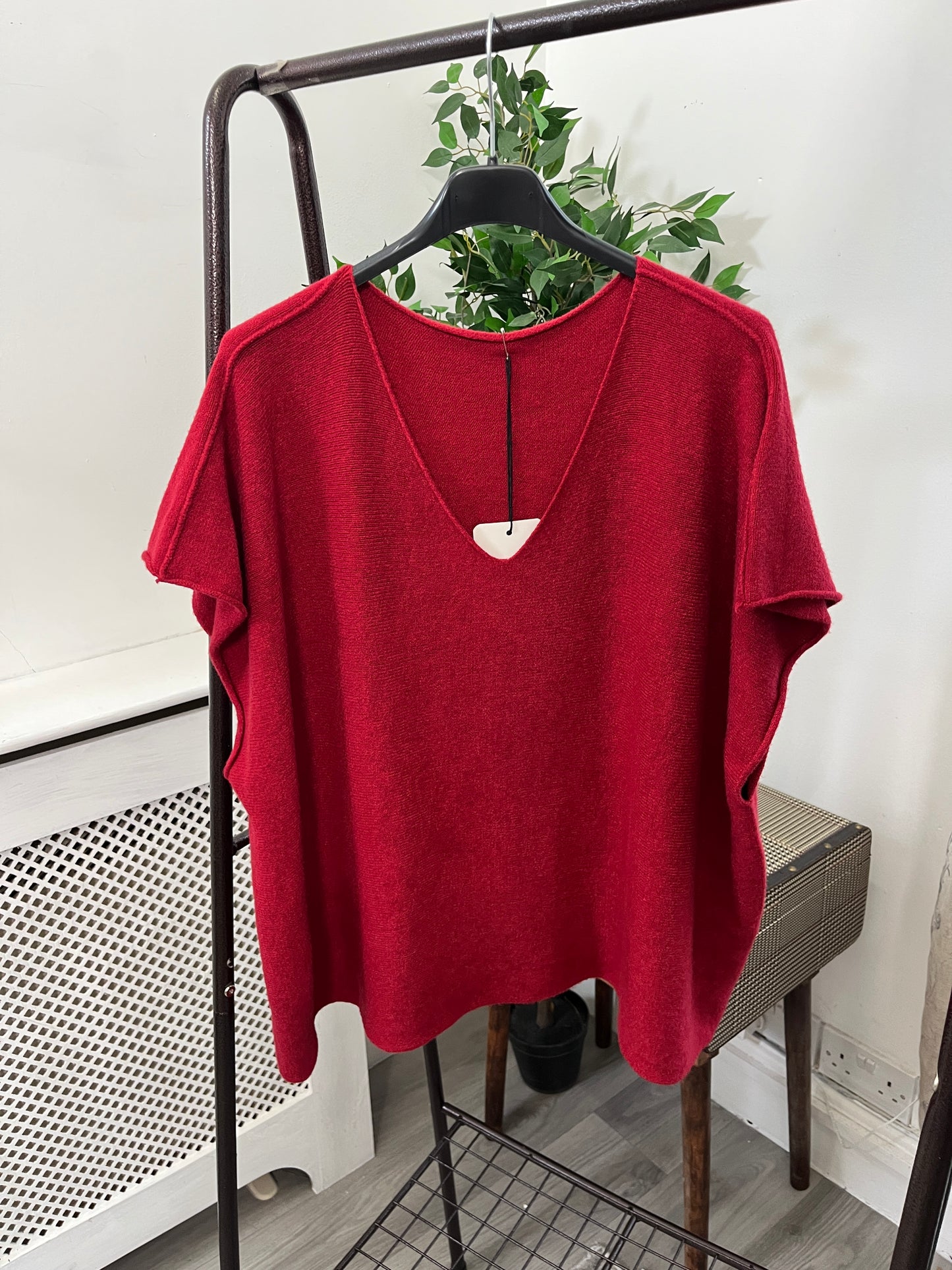 Ronnie Cap Sleeve Tank Top Jumper