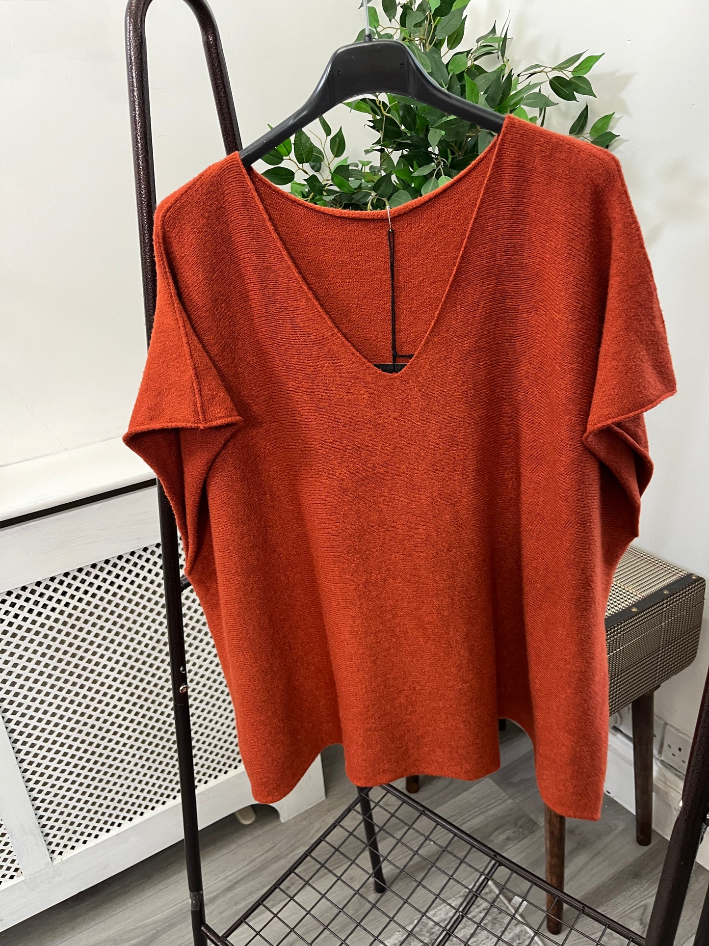 Ronnie Cap Sleeve Tank Top Jumper