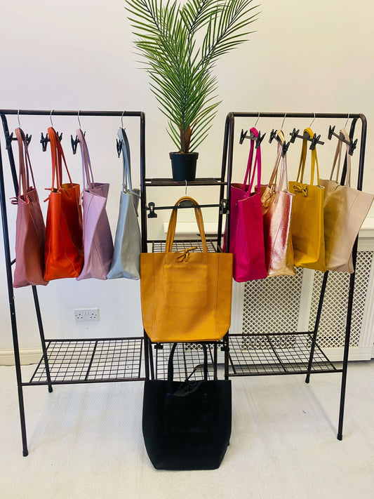 Real Leather Tote Bags