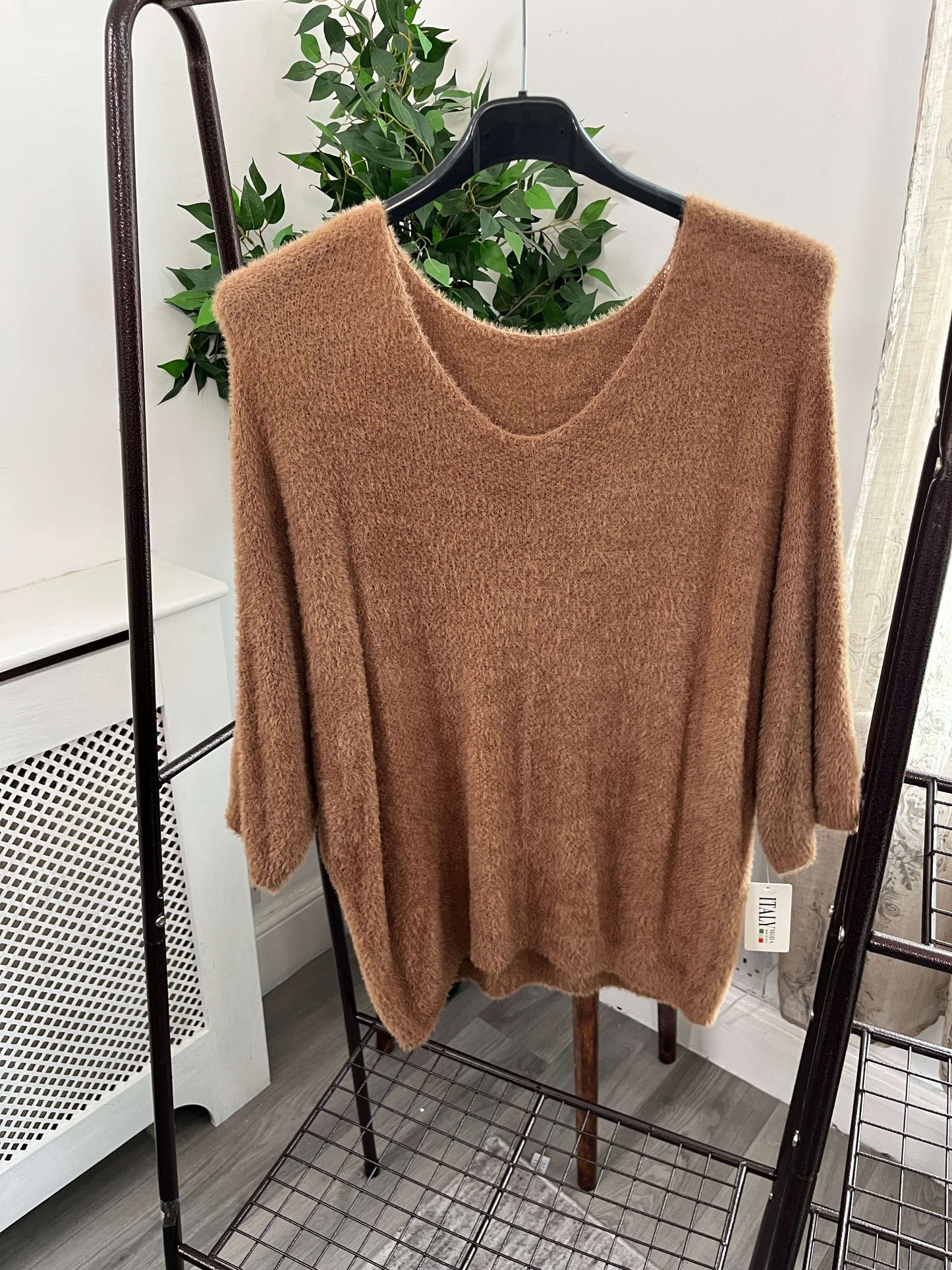 Fluffy Super Soft Batwing Jumper