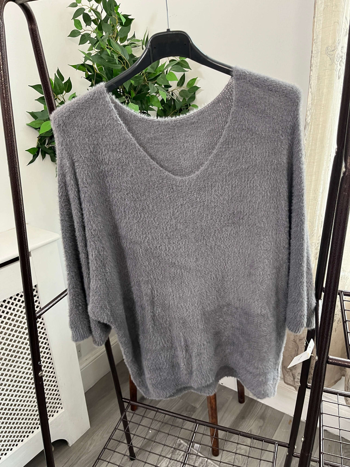 Fluffy Super Soft Batwing Jumper