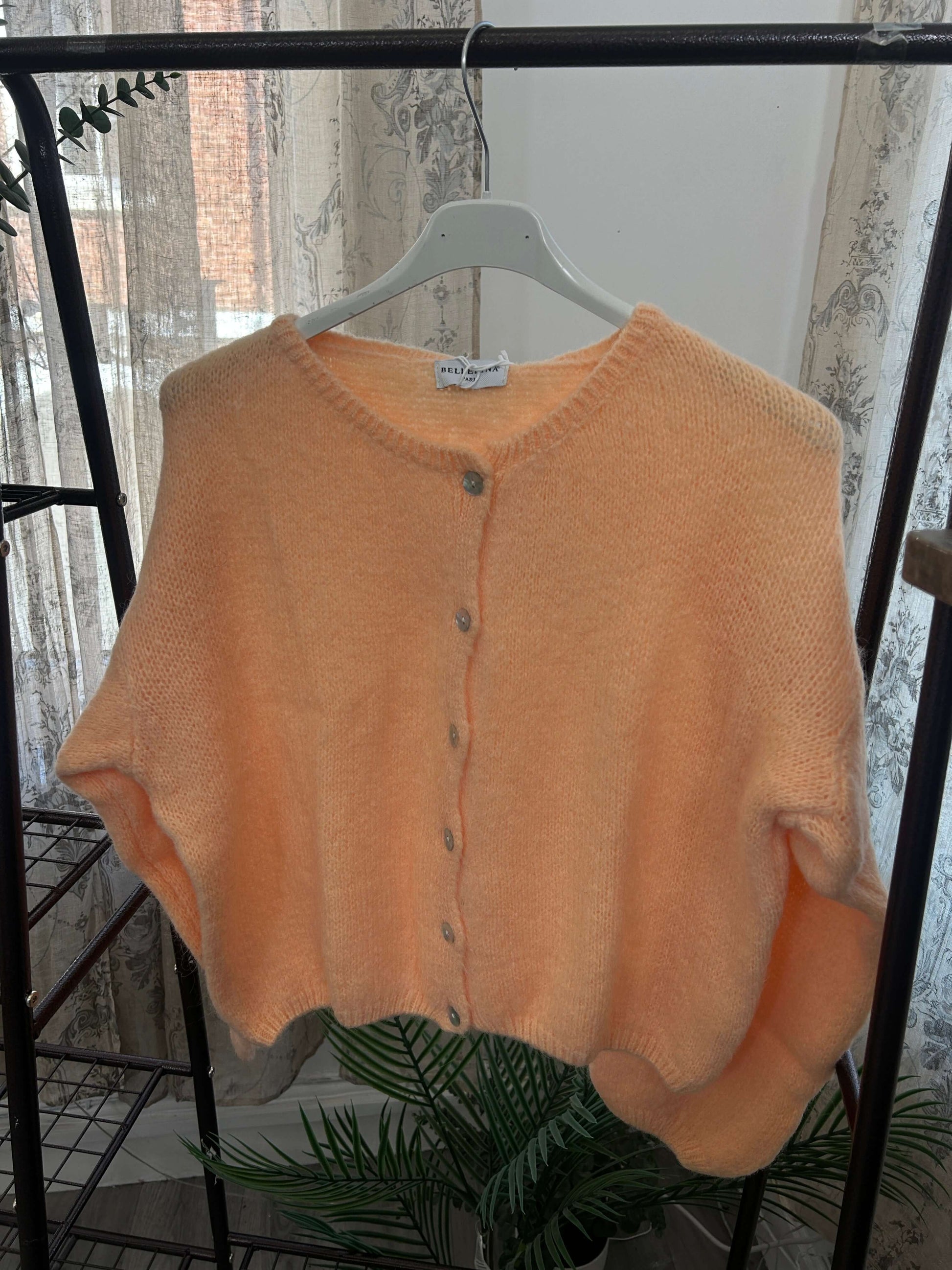 Trudi Long Sleeve Mohair Cardigan