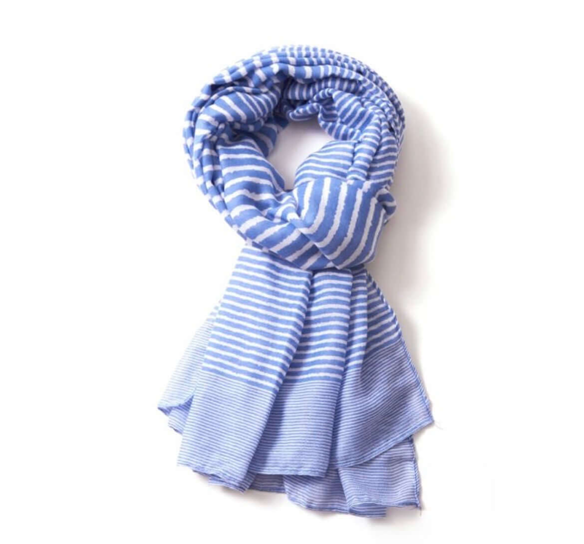 Cross Stripe Scarf