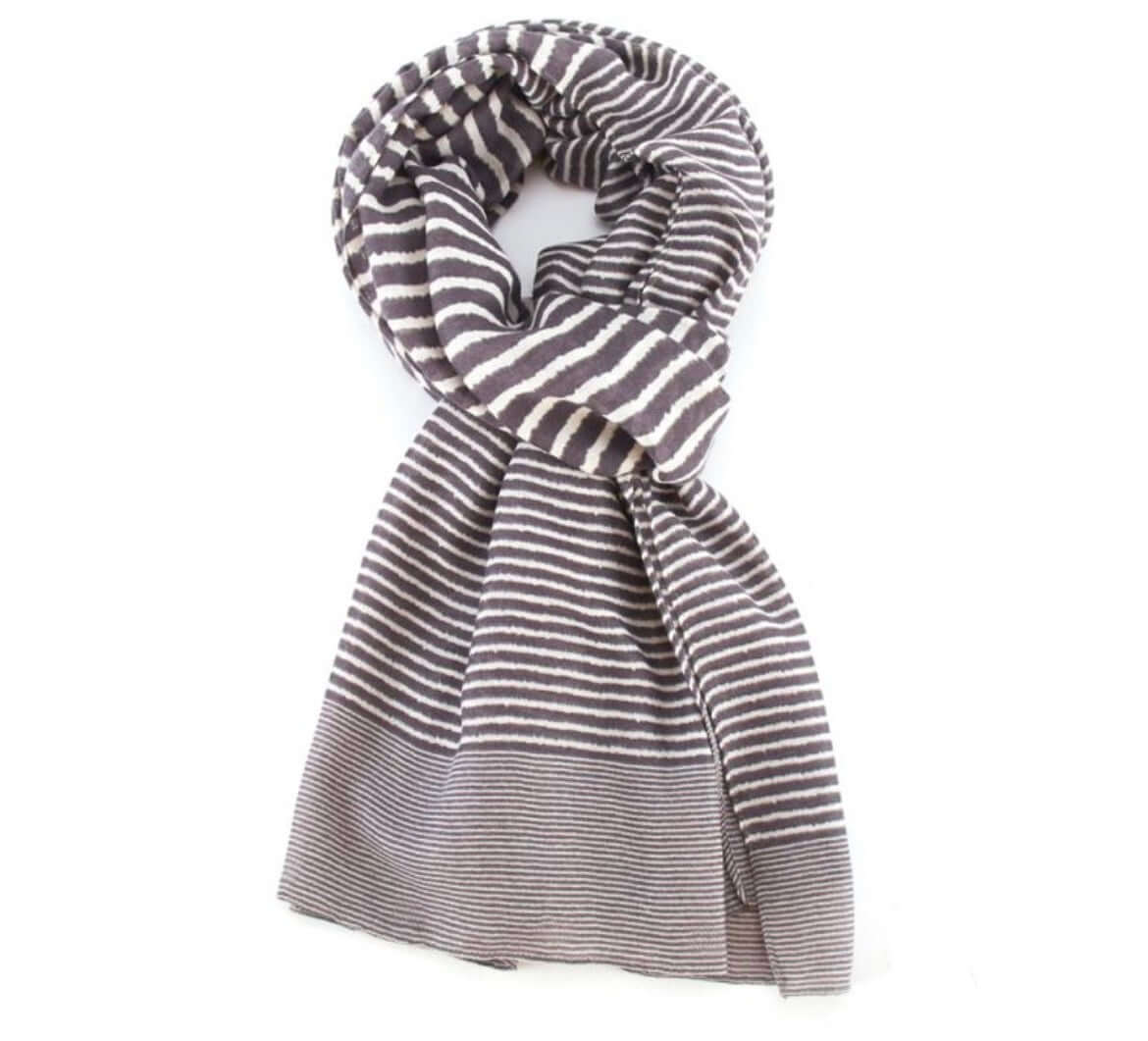 Cross Stripe Scarf