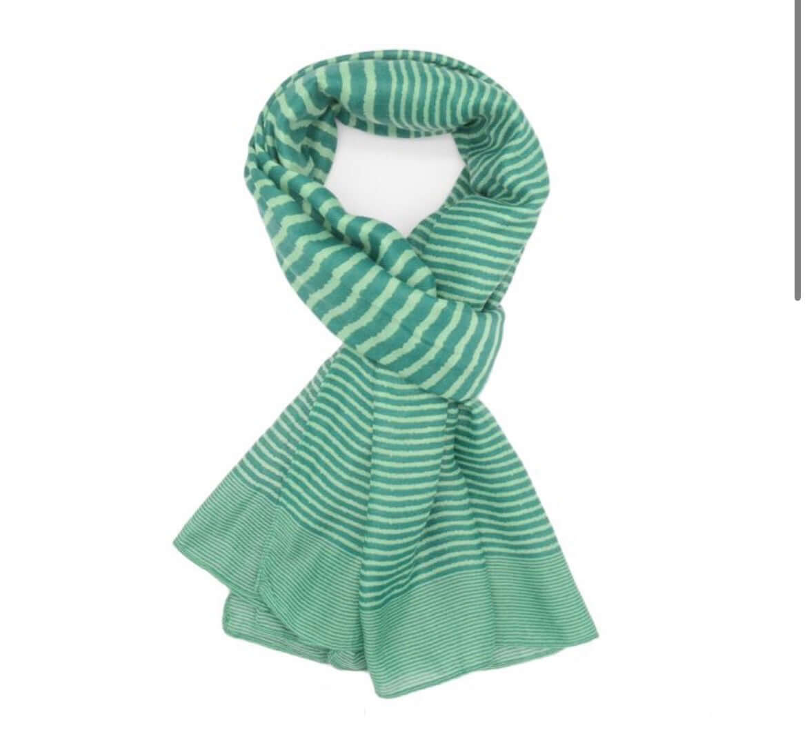 Cross Stripe Scarf