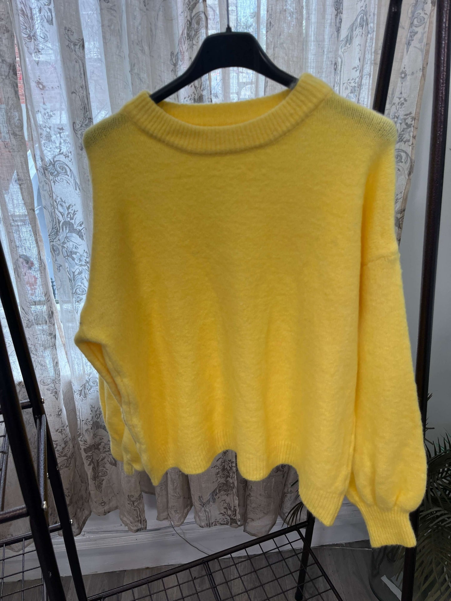 Tiffany Crew Neck Wool Blend Jumper