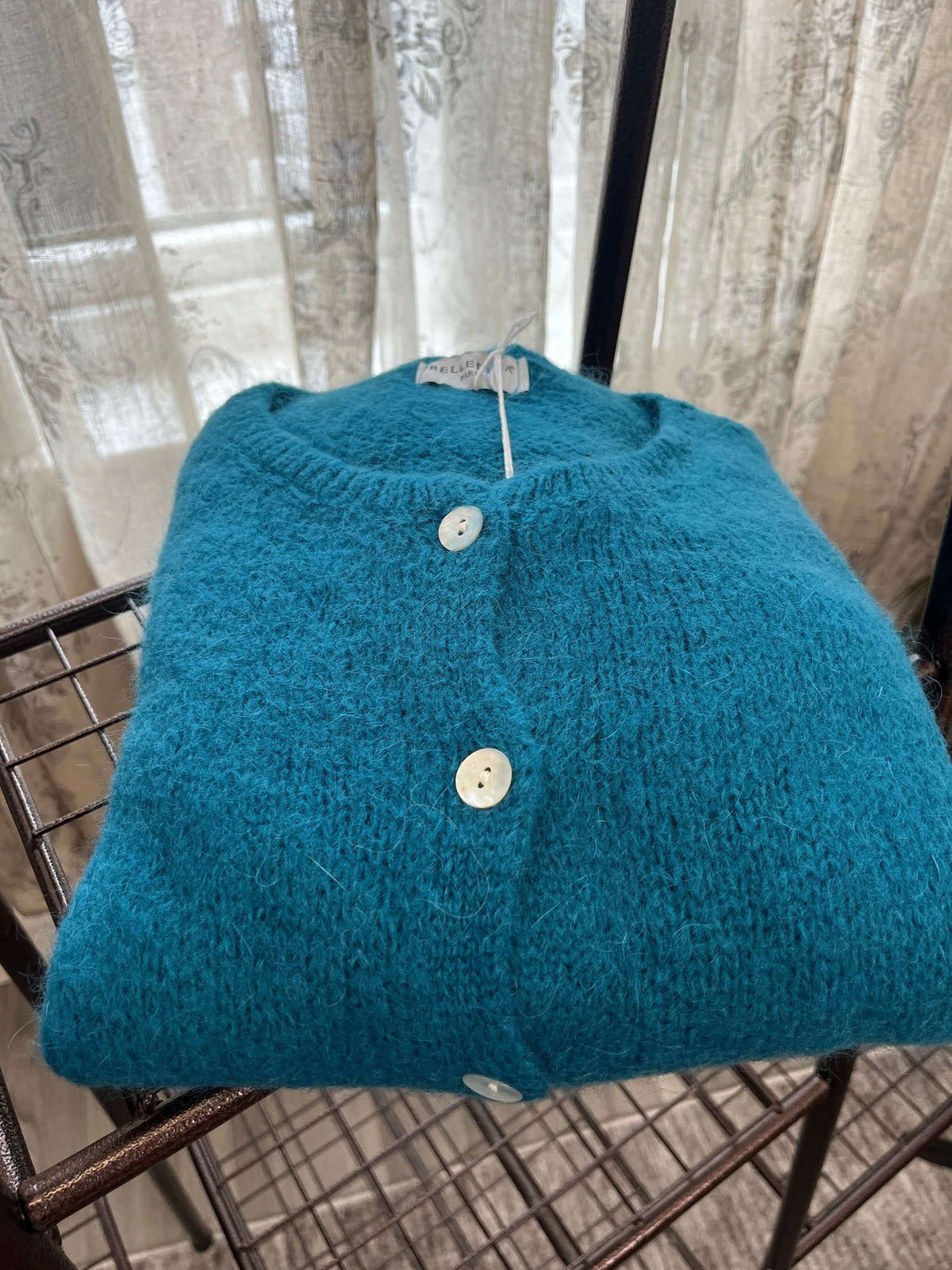 Trudi Long Sleeve Mohair Cardigan
