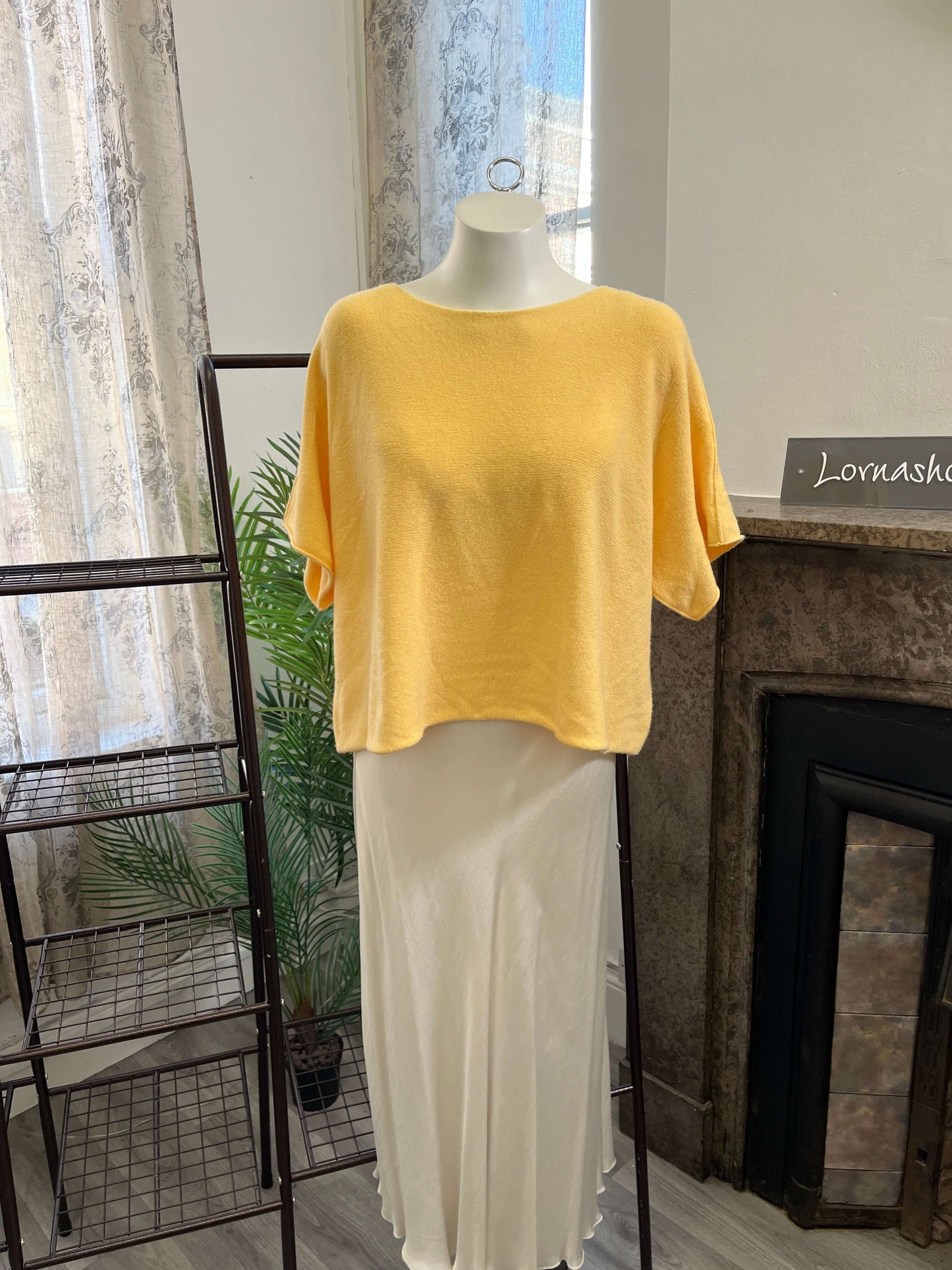 Torzi Boxy Swing Fine Knit Jumper