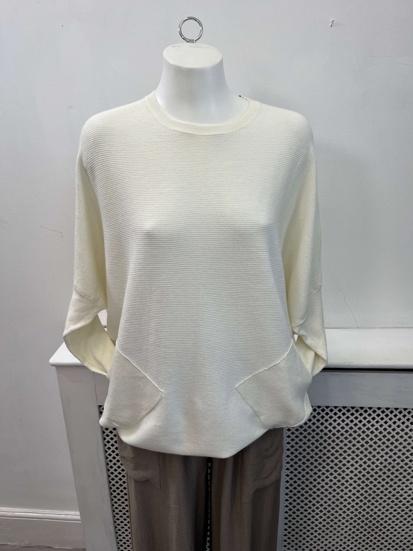 Freya Plait Back Batwing Jumper
