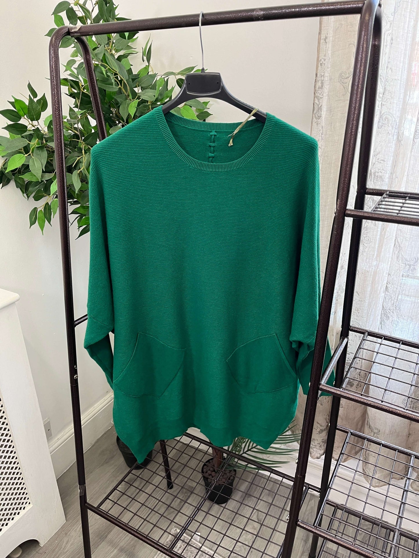Freya Plait Back Batwing Jumper
