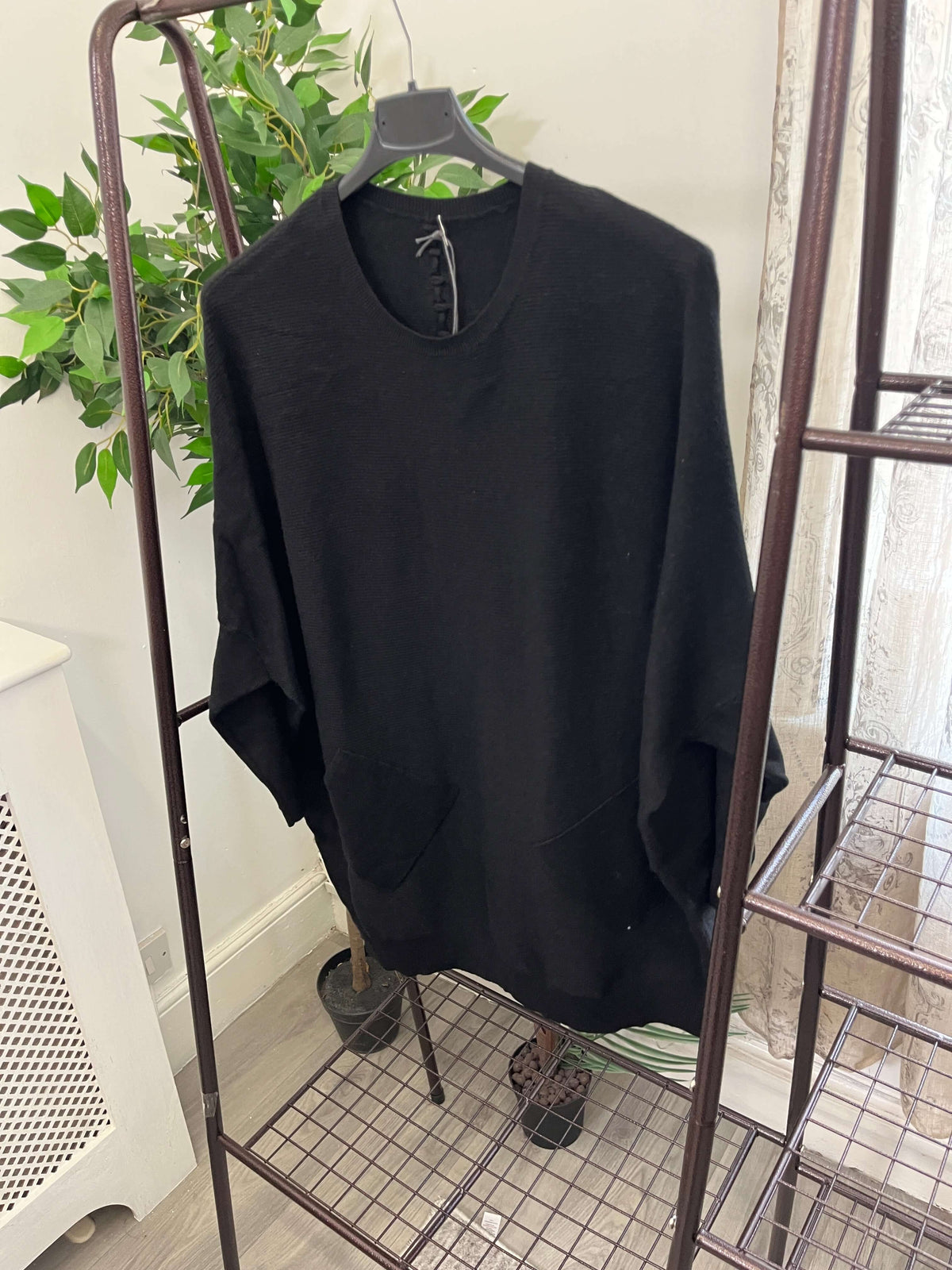 Freya Plait Back Batwing Jumper