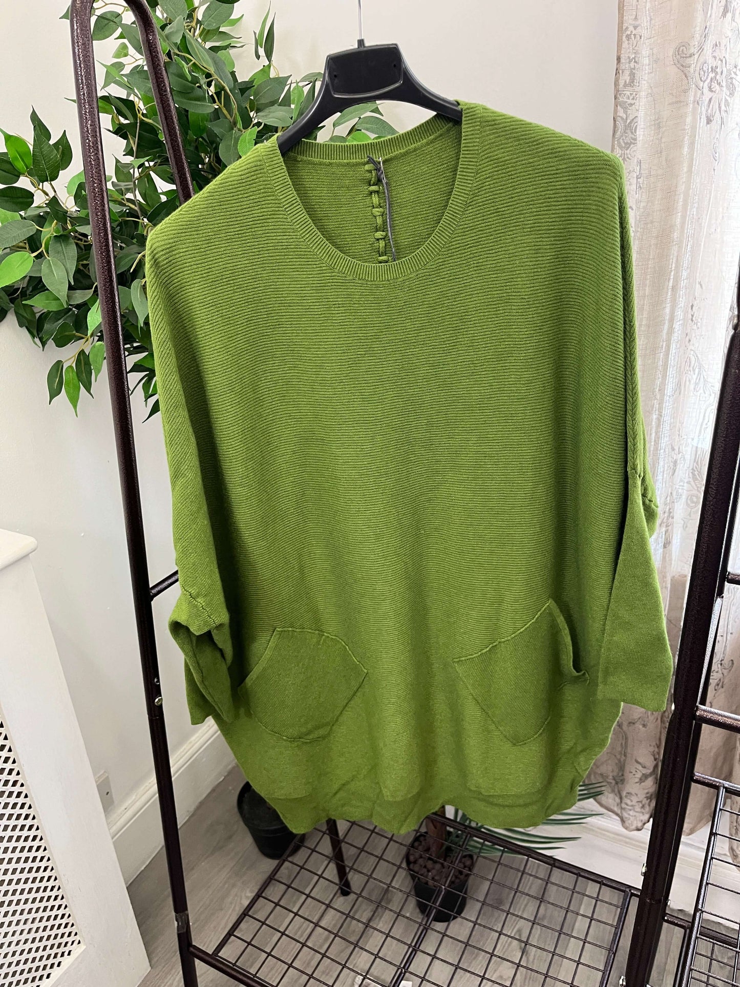 Freya Plait Back Batwing Jumper