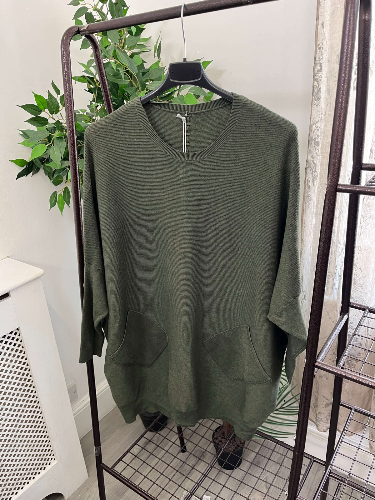 Freya Plait Back Batwing Jumper