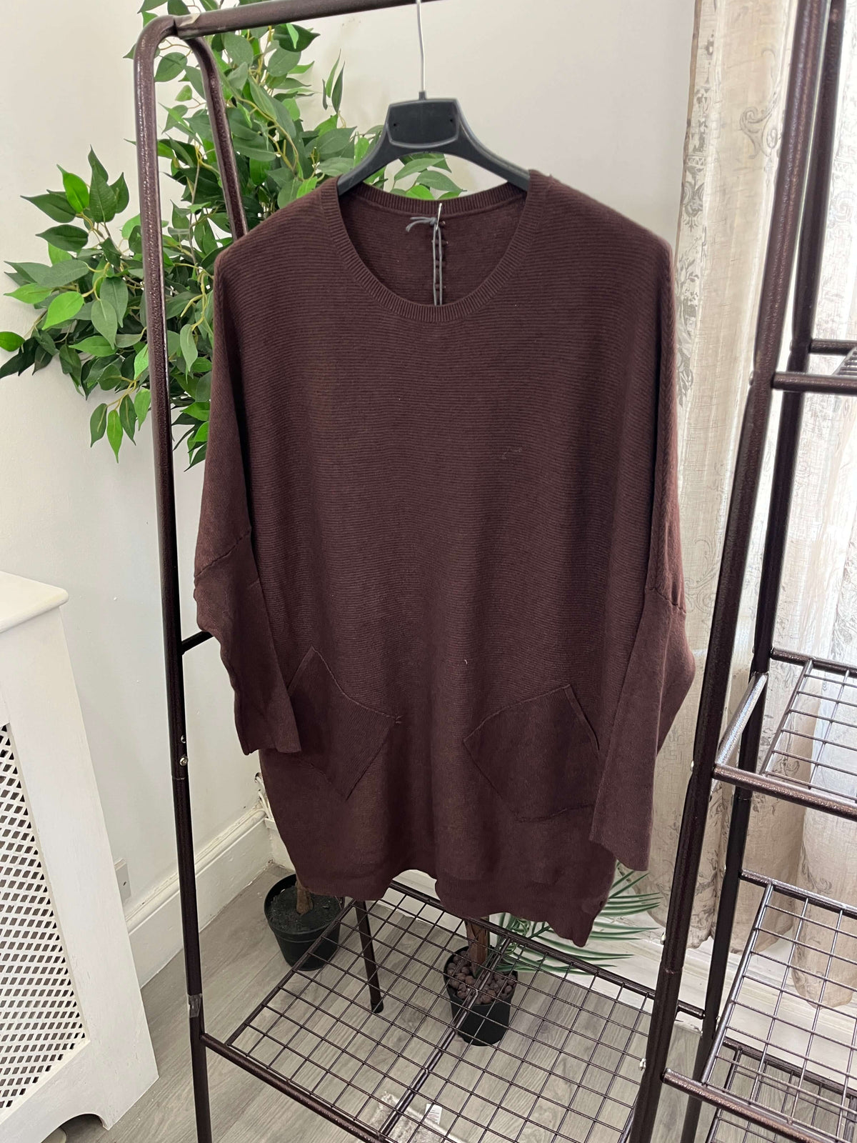 Freya Plait Back Batwing Jumper