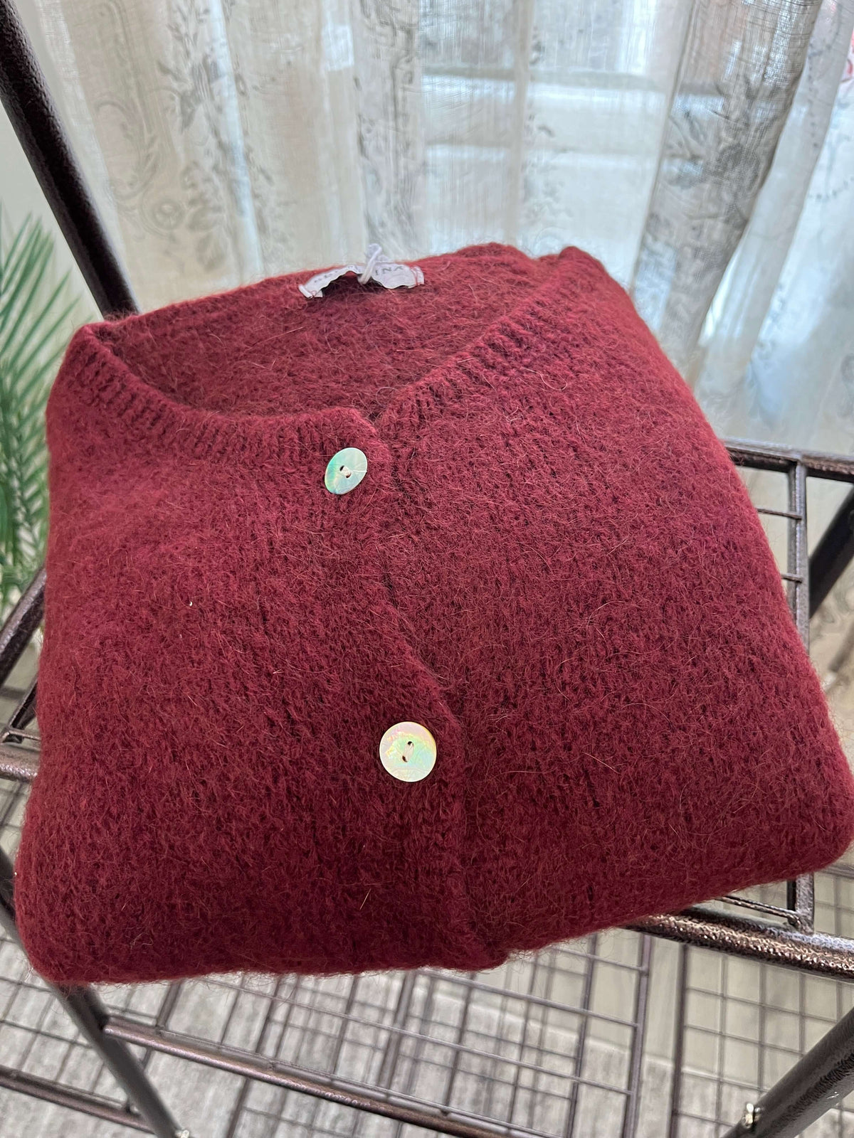 Trudi Long Sleeve Mohair Cardigan