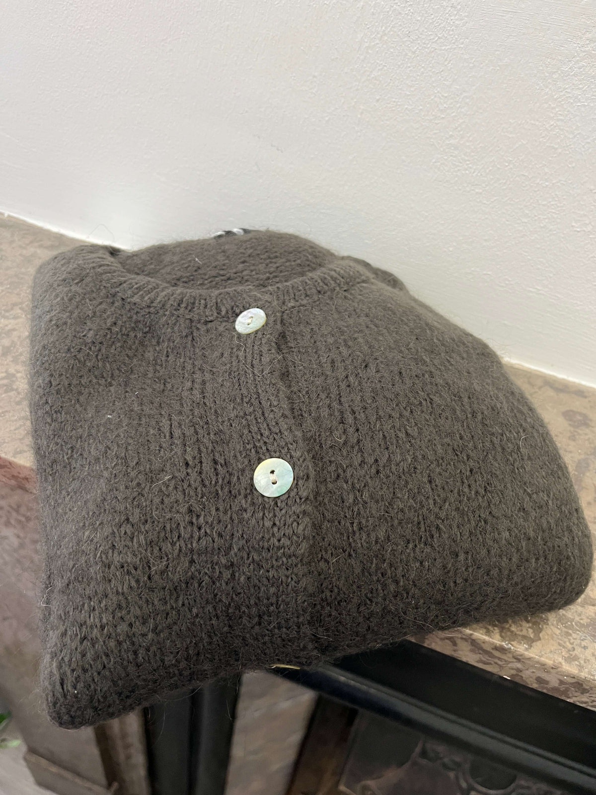 Trudi Long Sleeve Mohair Cardigan