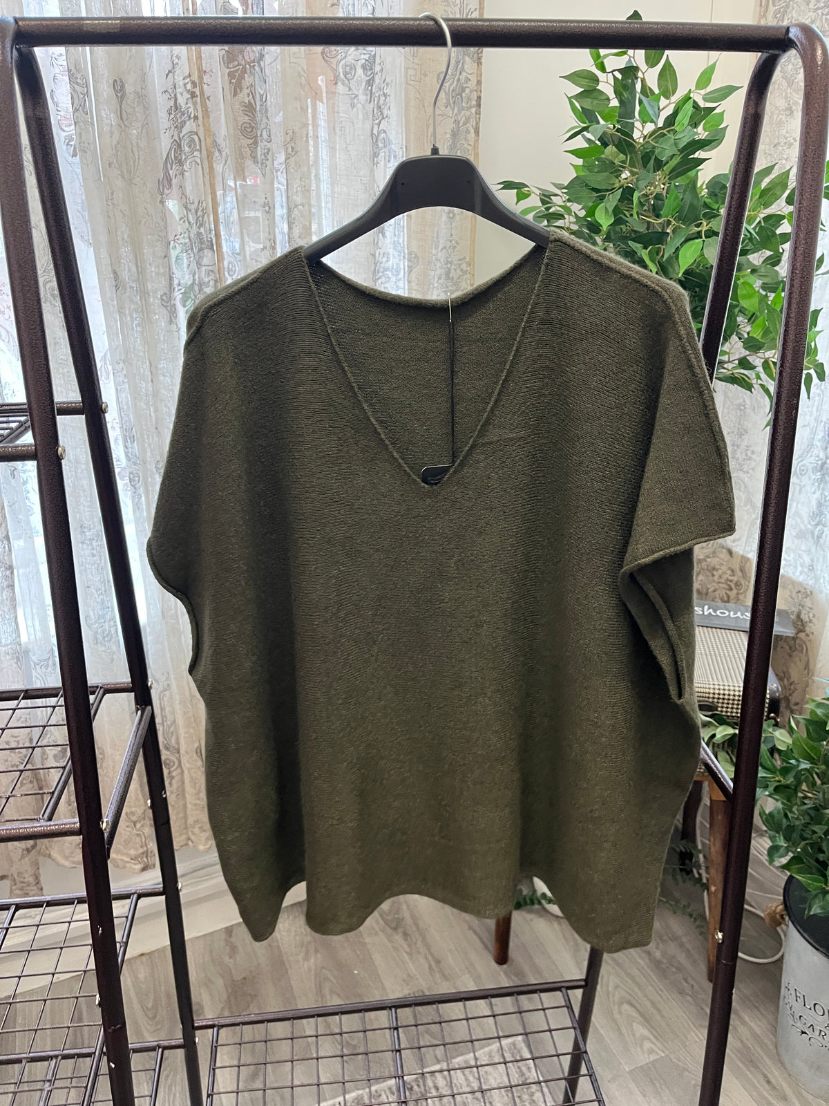 Ronnie Cap Sleeve Tank Top Jumper