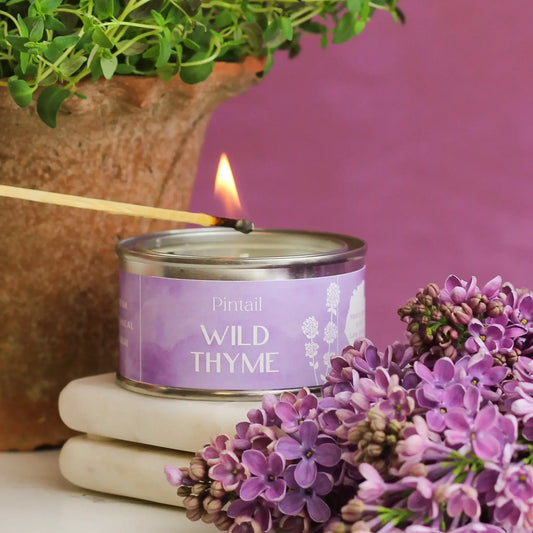Pintail Candles - Wild Thyme Paint Pot