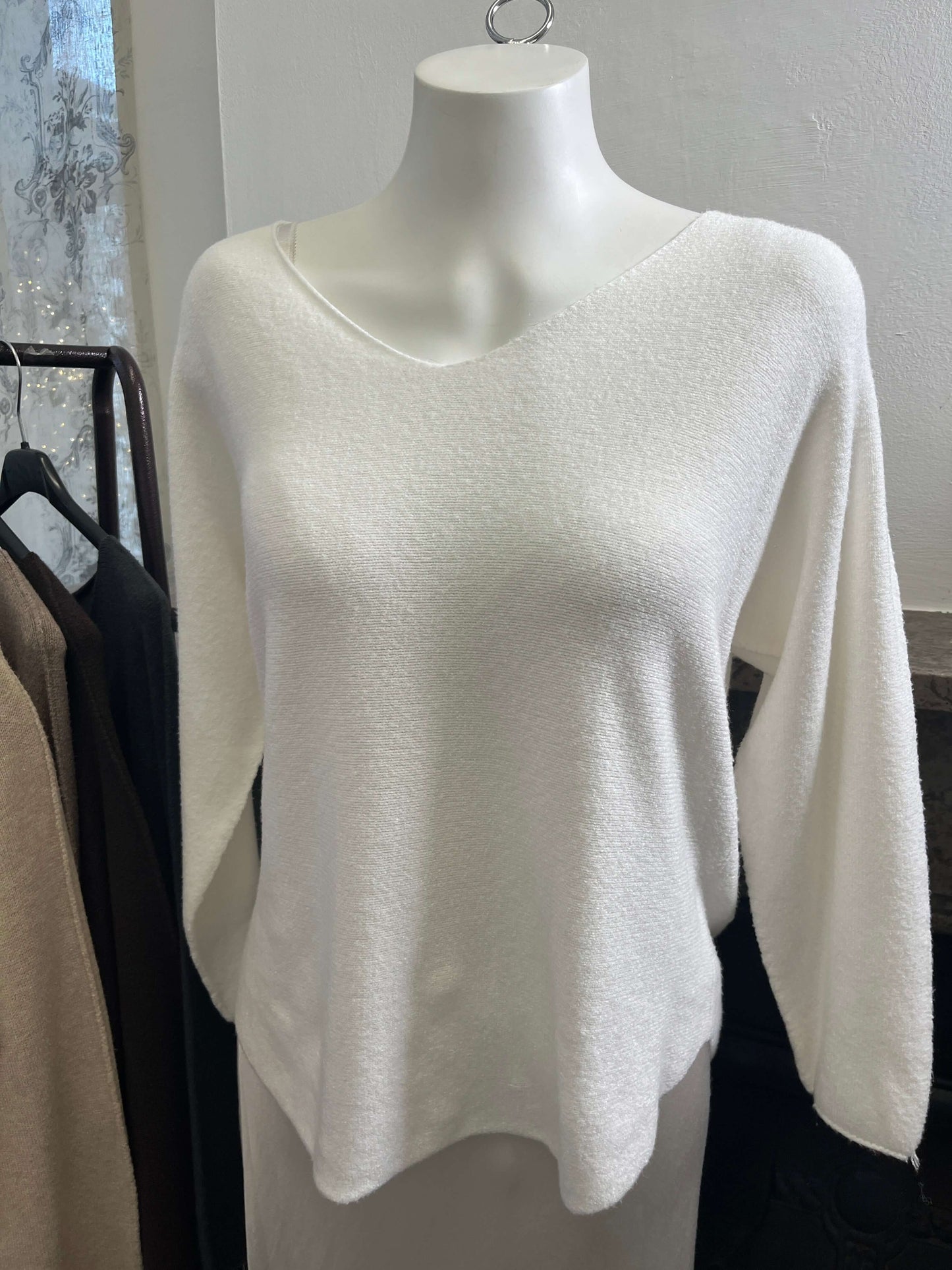Pippa V Neck Super Soft Knit Jumper