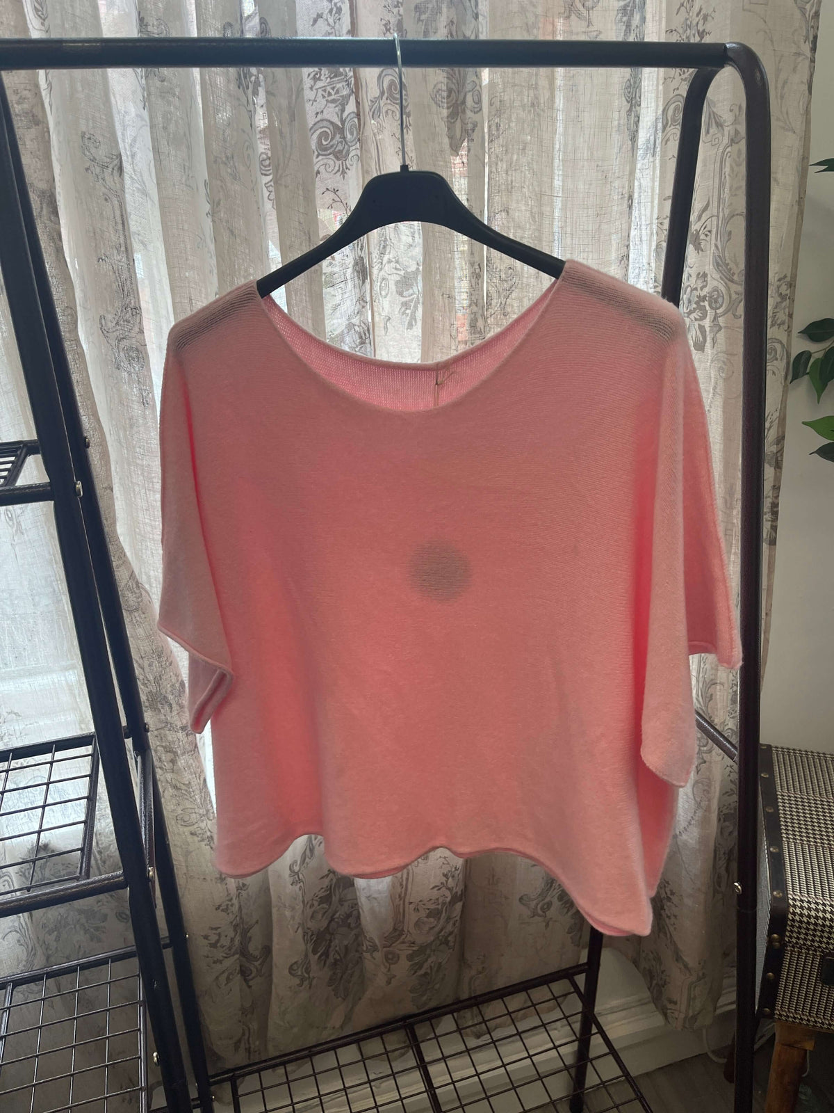 Torzi Boxy Swing Fine Knit Jumper