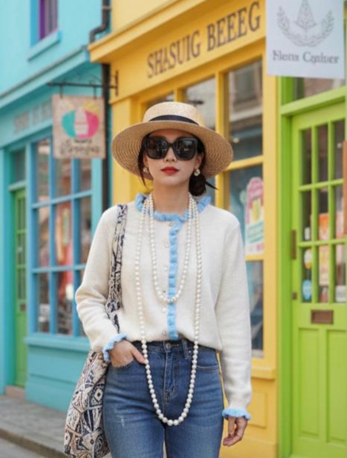 Doris Fluted Cardigan