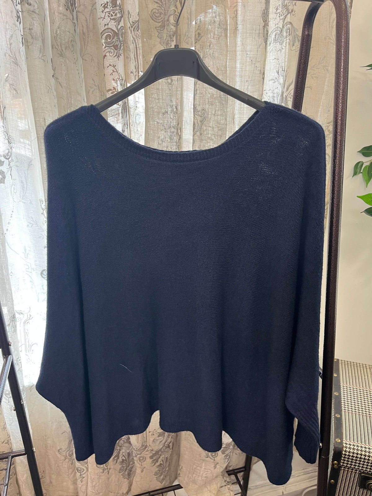 Bertie Boat Neck Batwing Jumper