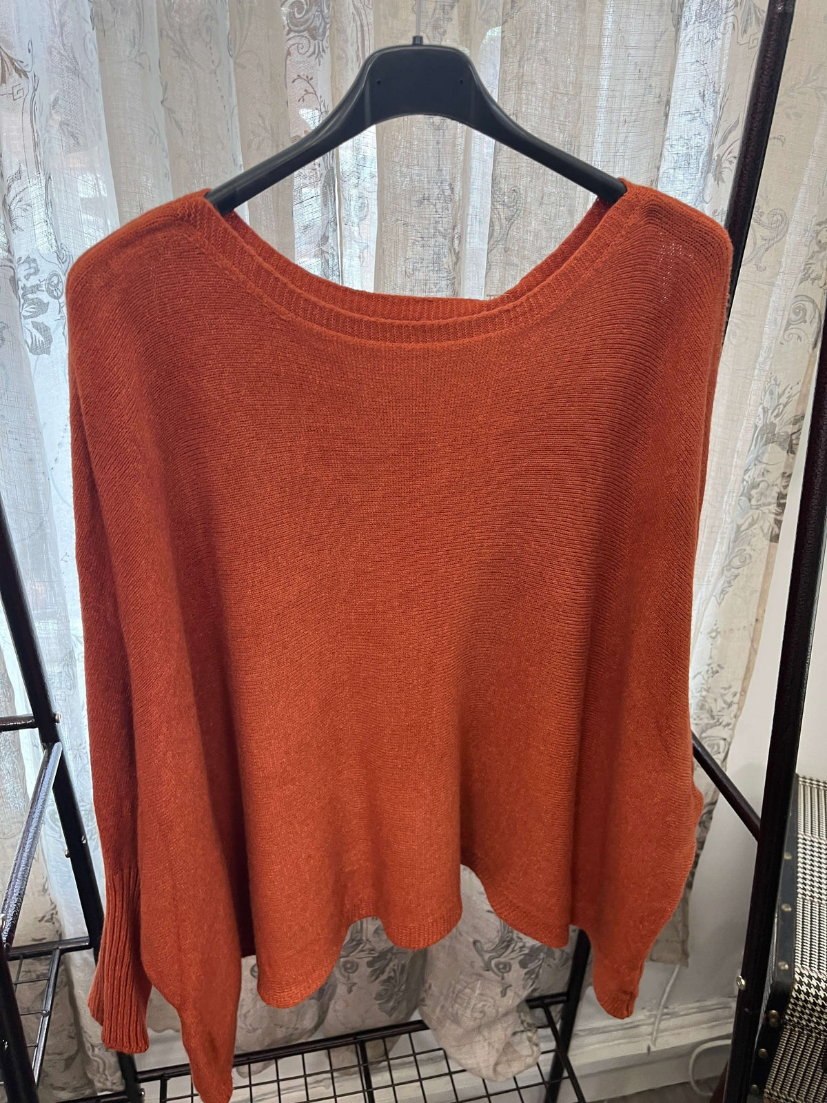 Bertie Boat Neck Batwing Jumper