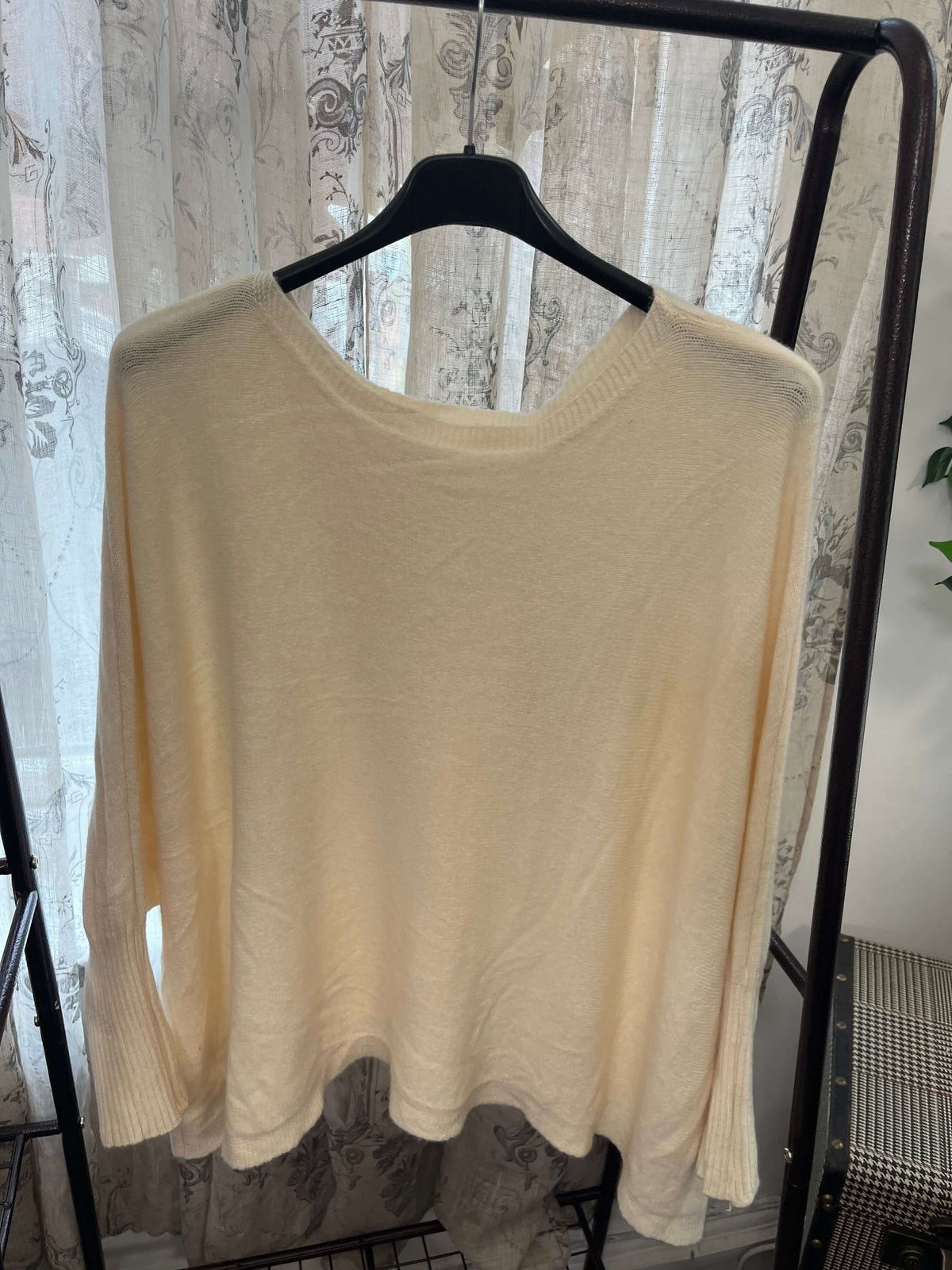 Bertie Boat Neck Batwing Jumper