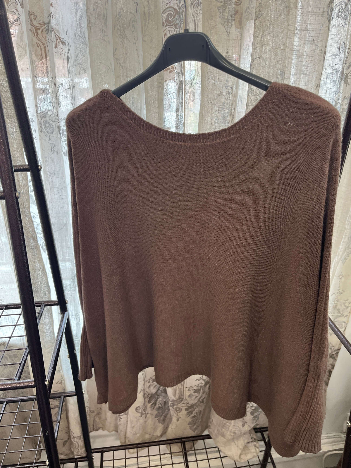 Bertie Boat Neck Batwing Jumper