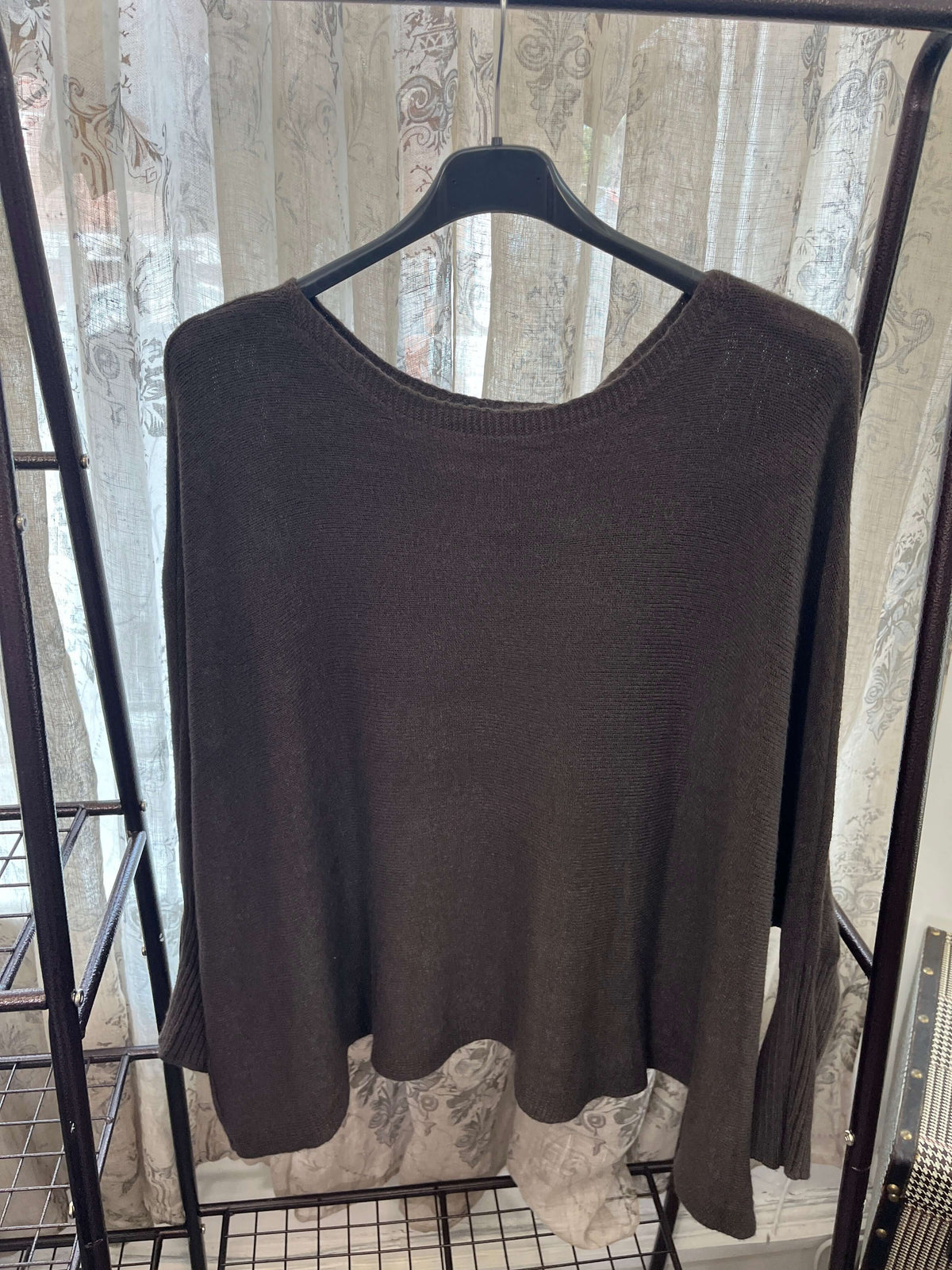 Bertie Boat Neck Batwing Jumper