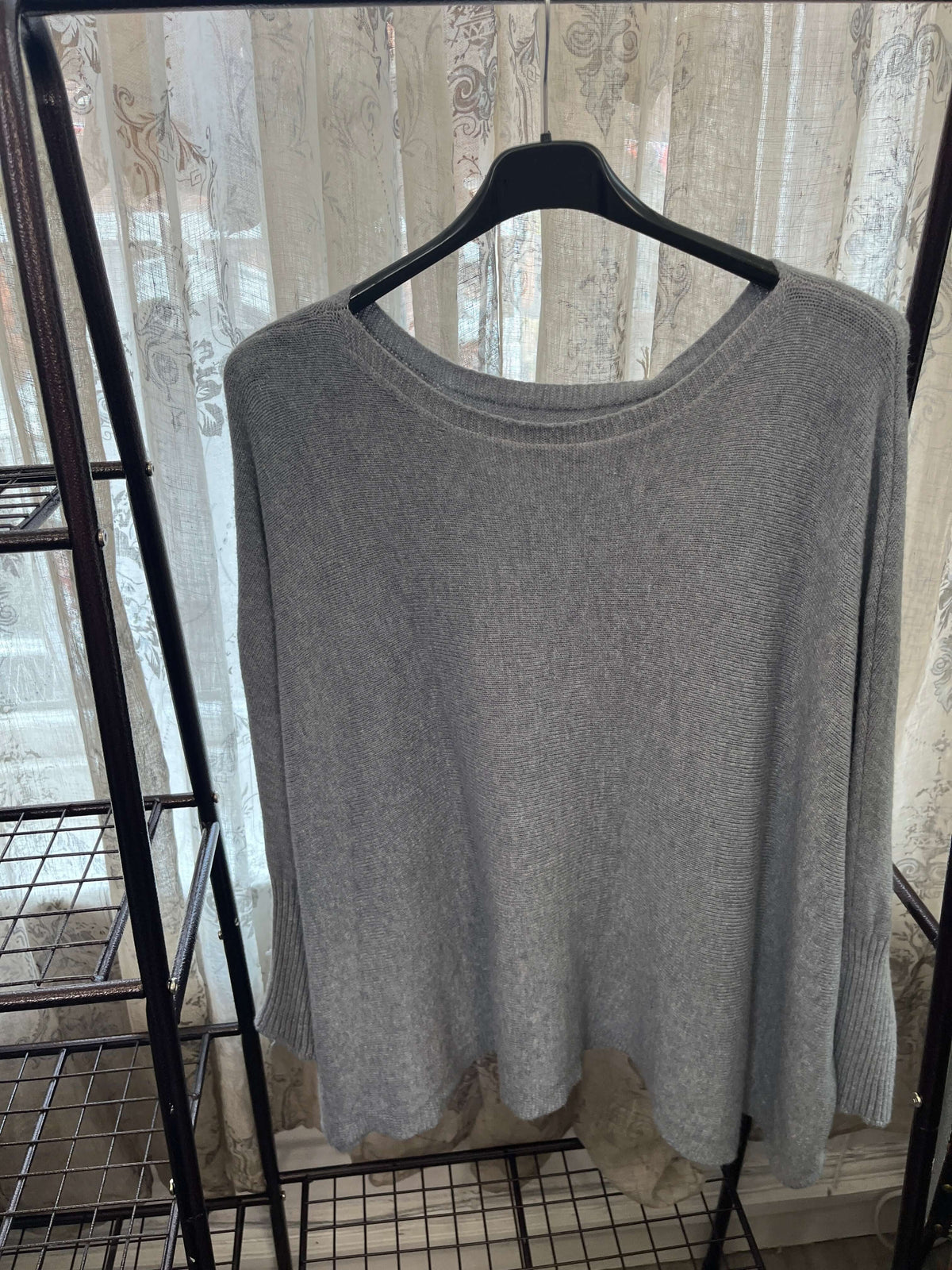 Bertie Boat Neck Batwing Jumper