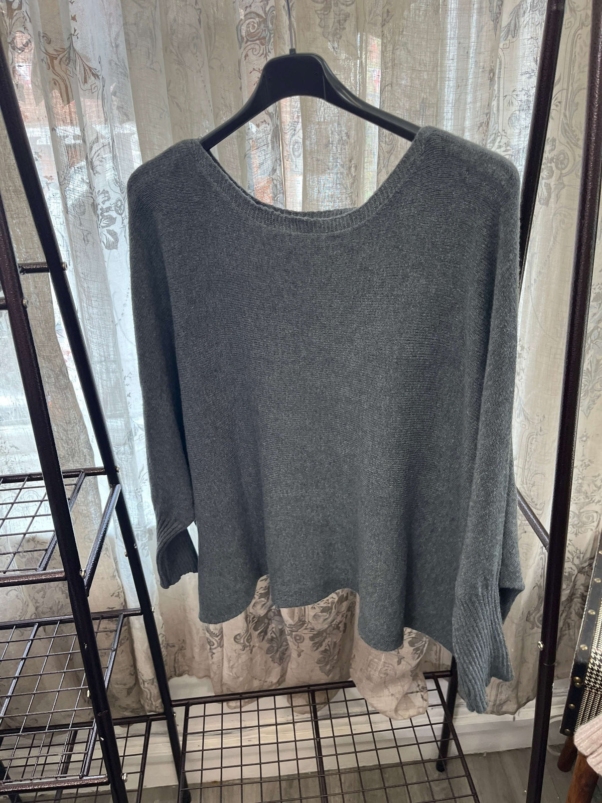 Bertie Boat Neck Batwing Jumper
