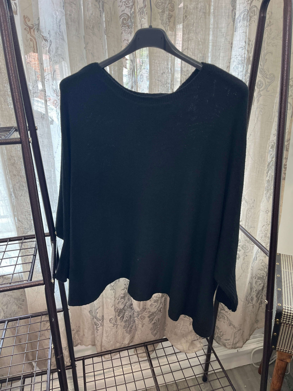 Bertie Boat Neck Batwing Jumper