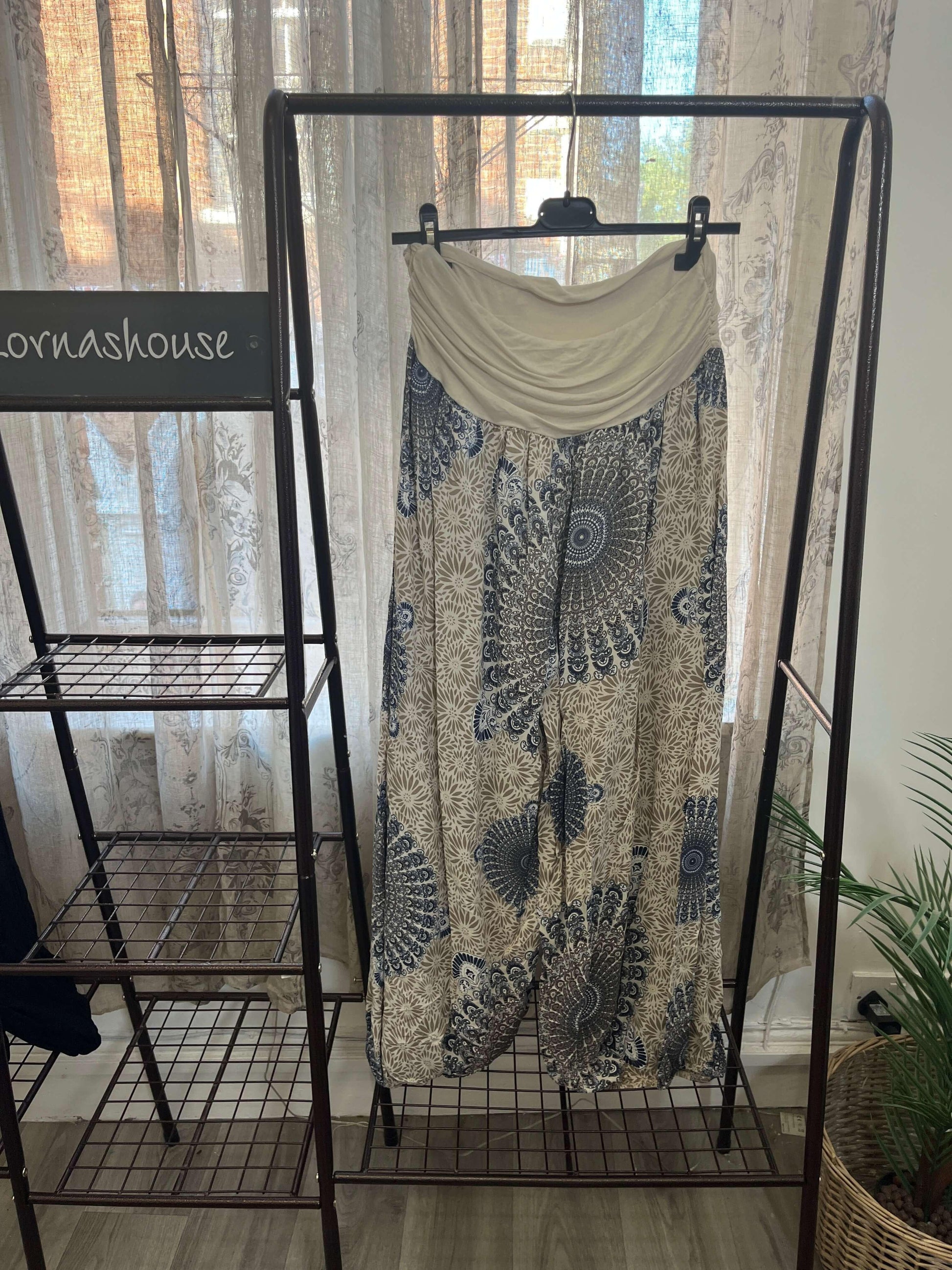 Harem Trouser Slouchies - Peacock
