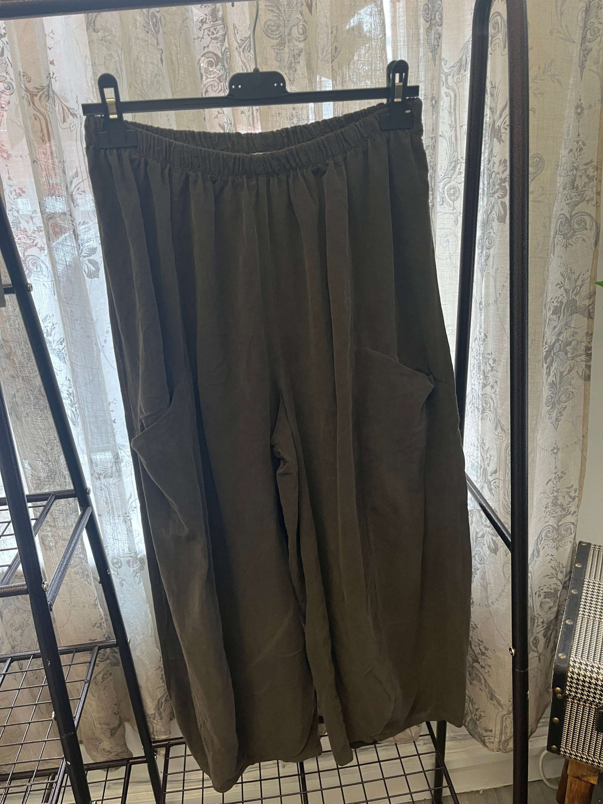 Ladies Needlecord Barrel Trouser
