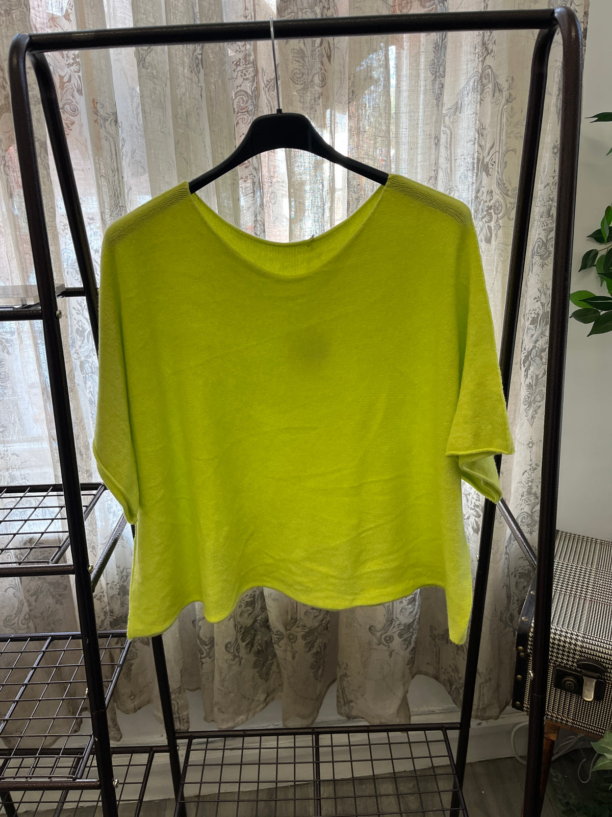Torzi Boxy Swing Fine Knit Jumper