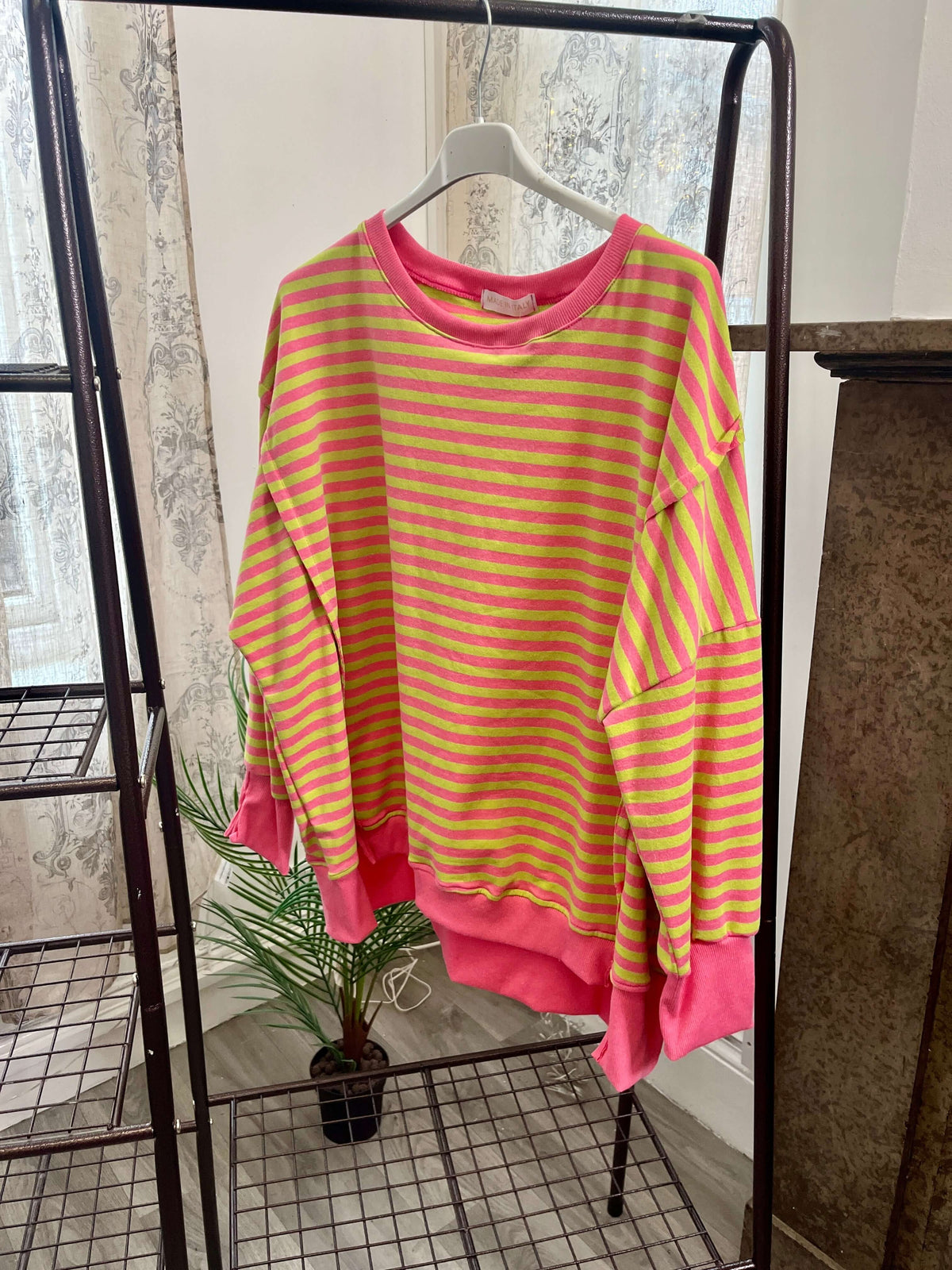 Linelle Striped Sweatshirt