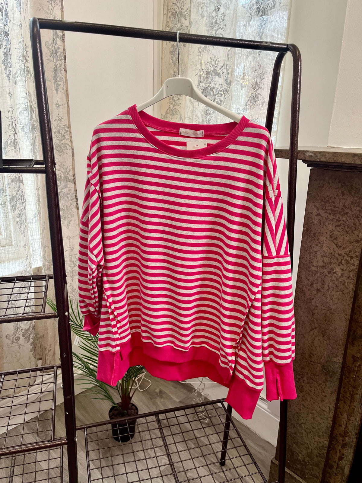 Linelle Striped Sweatshirt