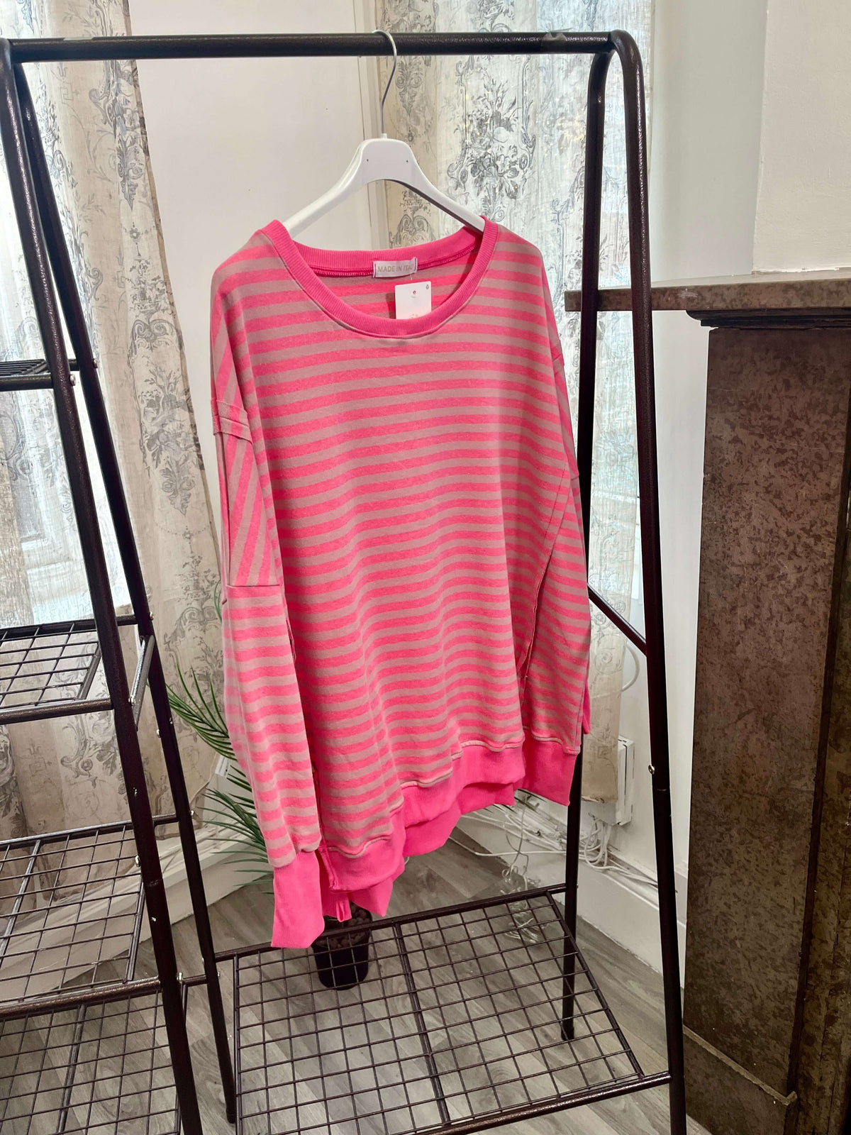 Linelle Striped Sweatshirt