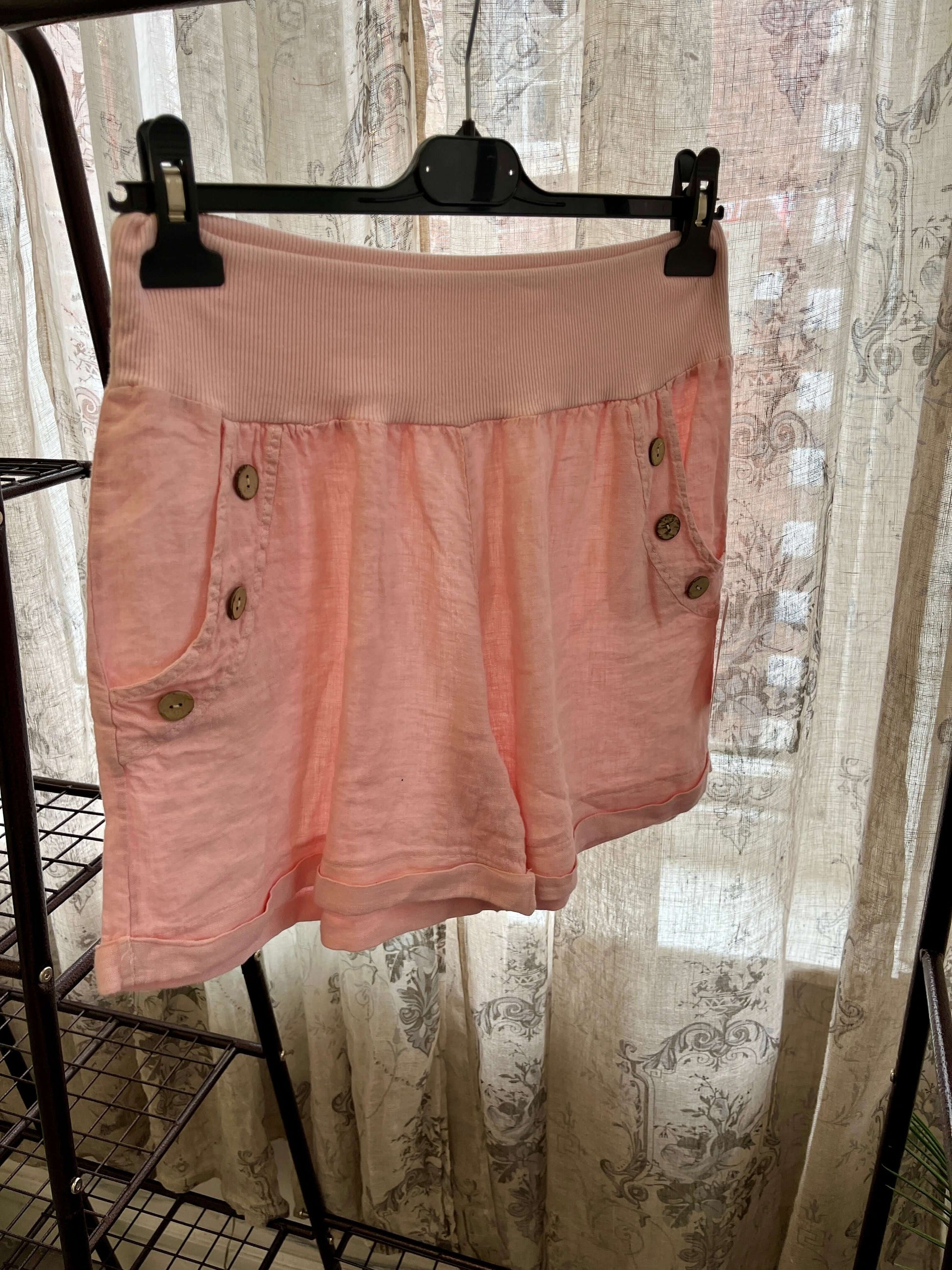 Made in Italy Linen Shorts - Regular