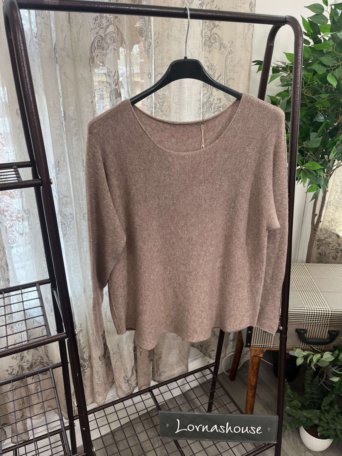Penelope Round Neck Super Soft Knit Jumper