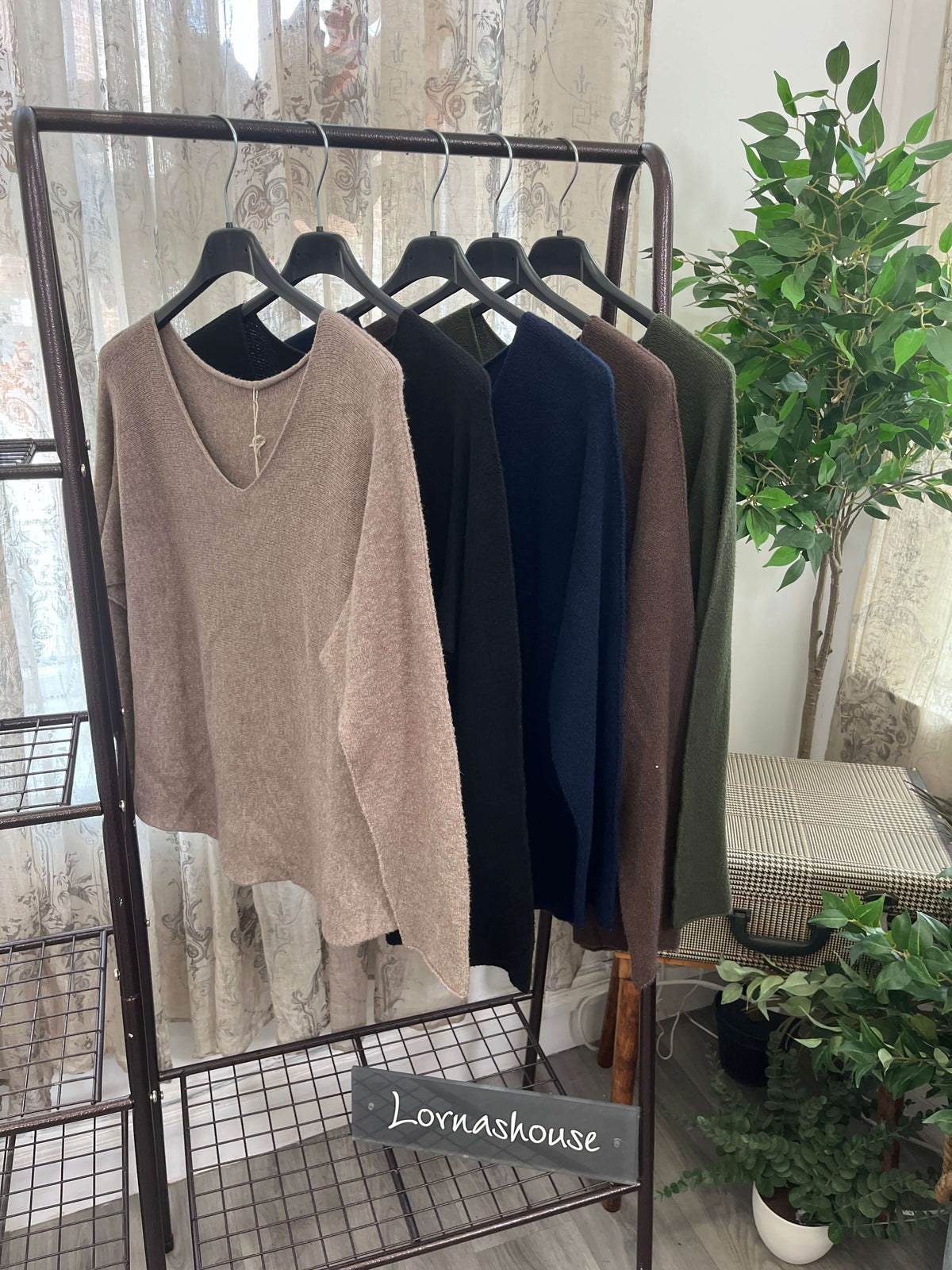 Pippa Classic V Neck Super Soft Knit Jumper