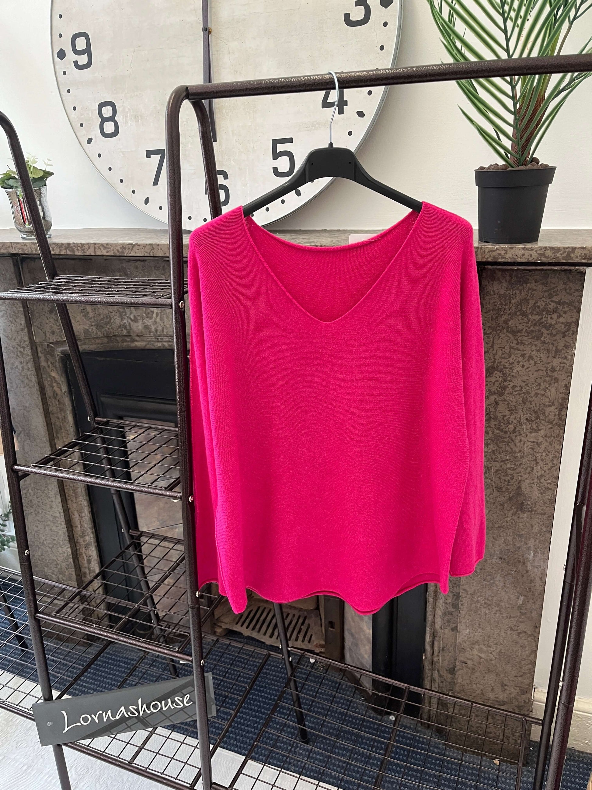 Pippa V Neck Super Soft Knit Jumper