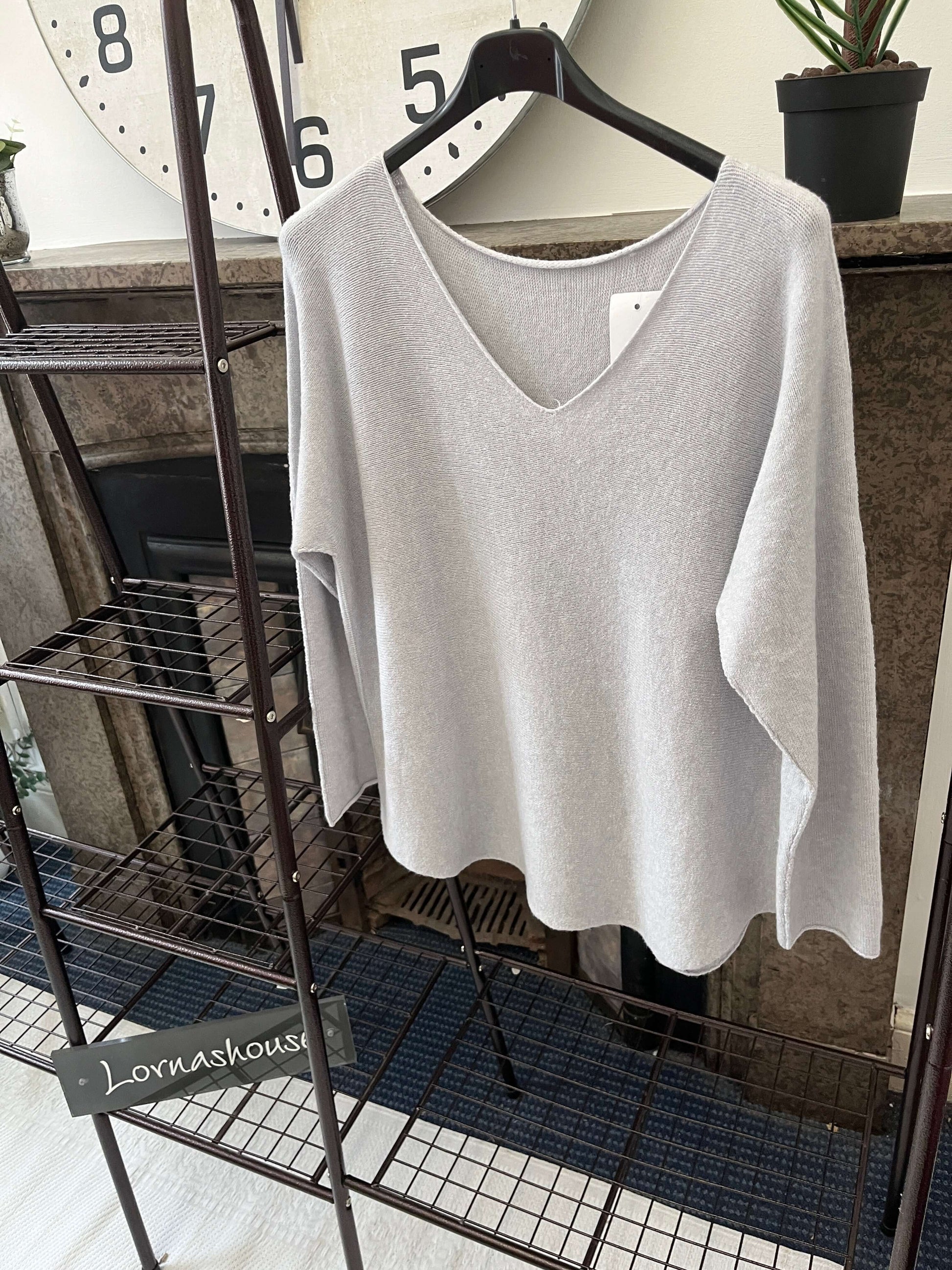 Pippa V Neck Super Soft Knit Jumper