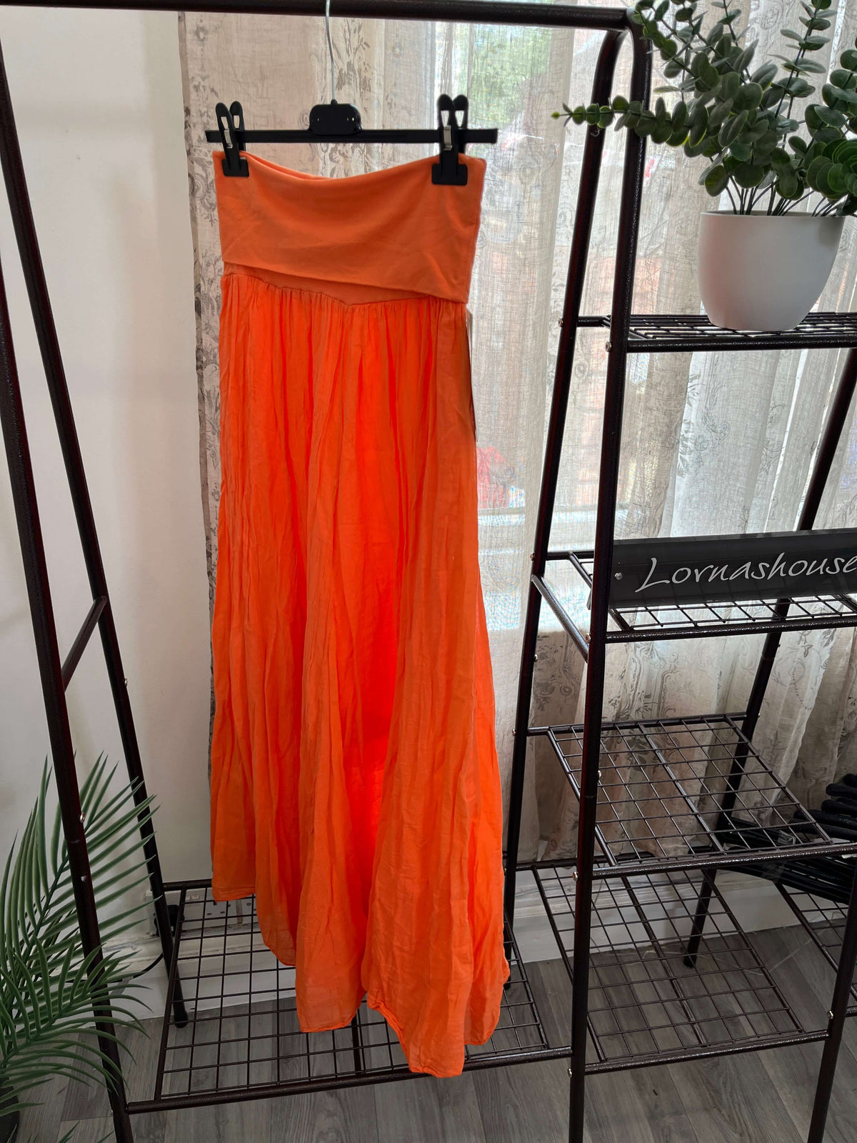 Lizzie Cotton Maxi Length Skirt