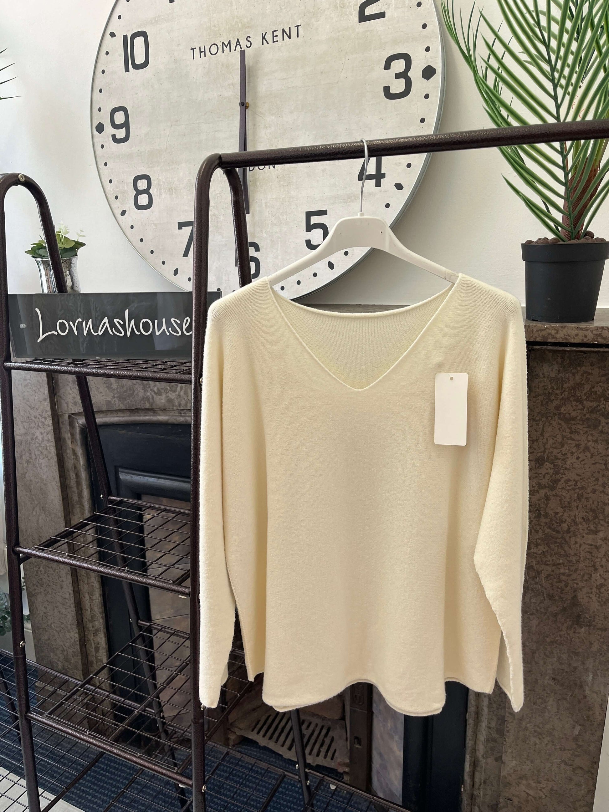 Pippa V Neck Super Soft Knit Jumper