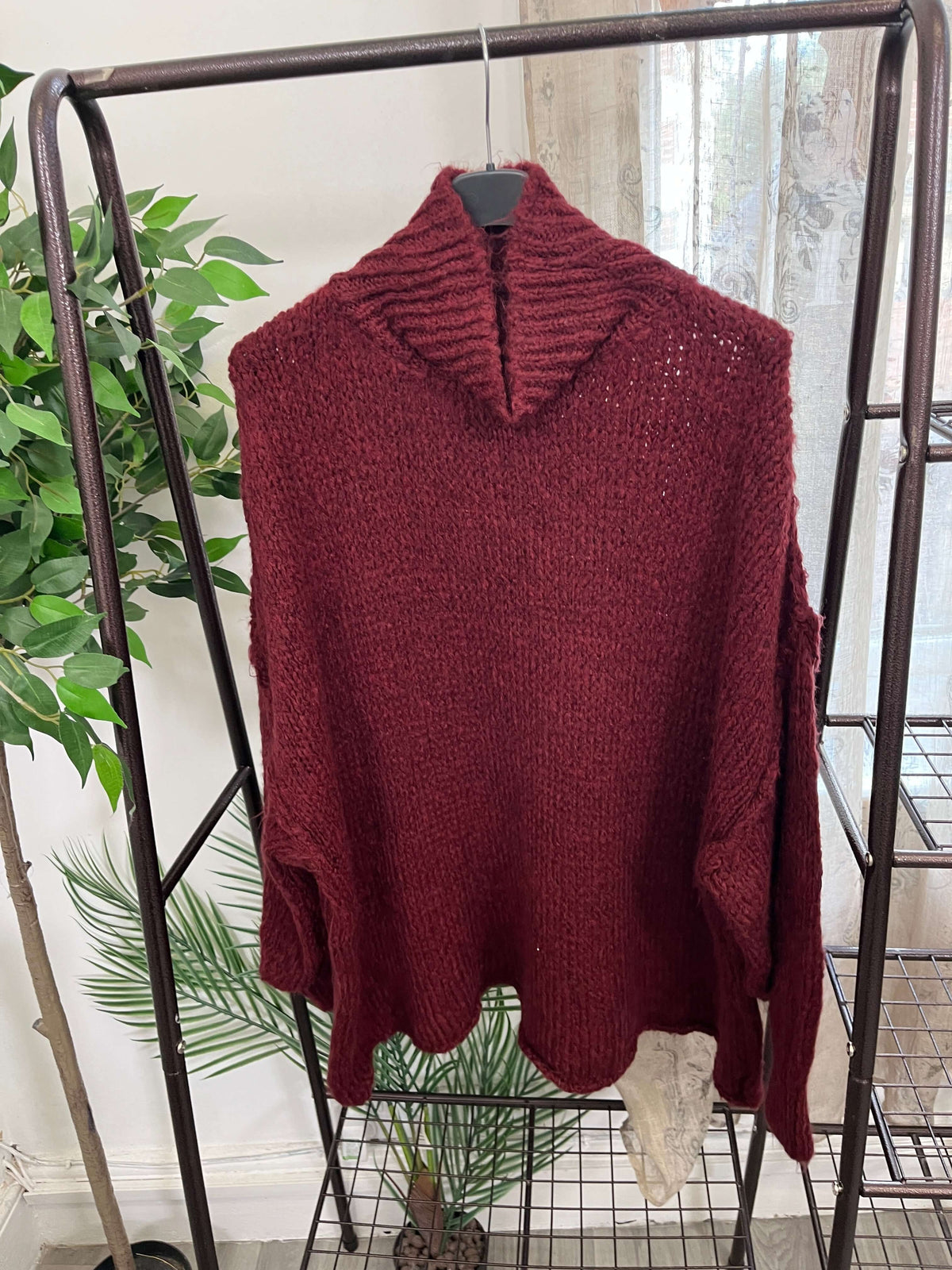 Ciara long sleeve ladies oversized knit