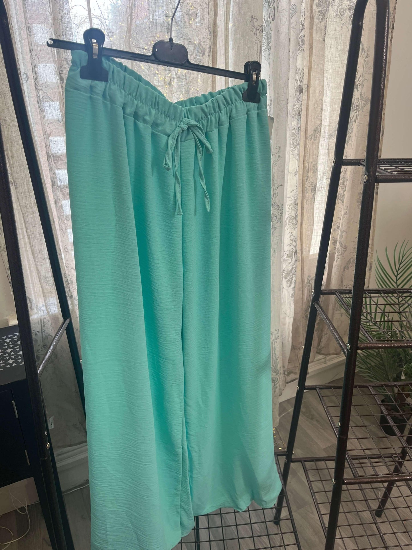 Elegant Wide Leg Palazzo Trousers